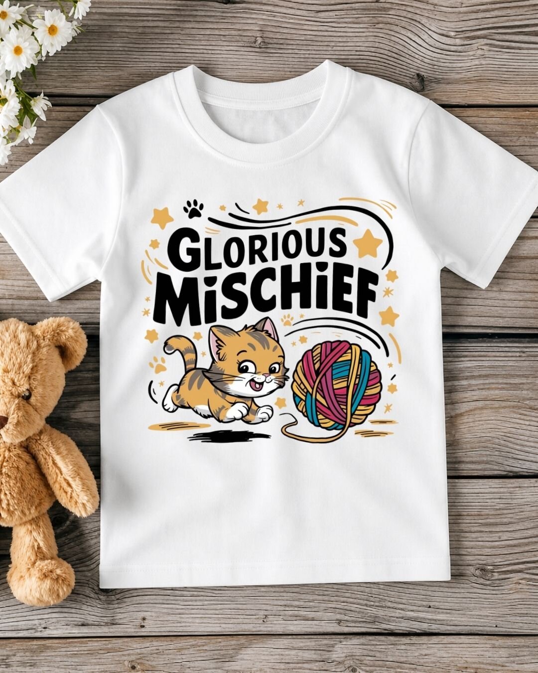 Energetic Kid Cotton Tee