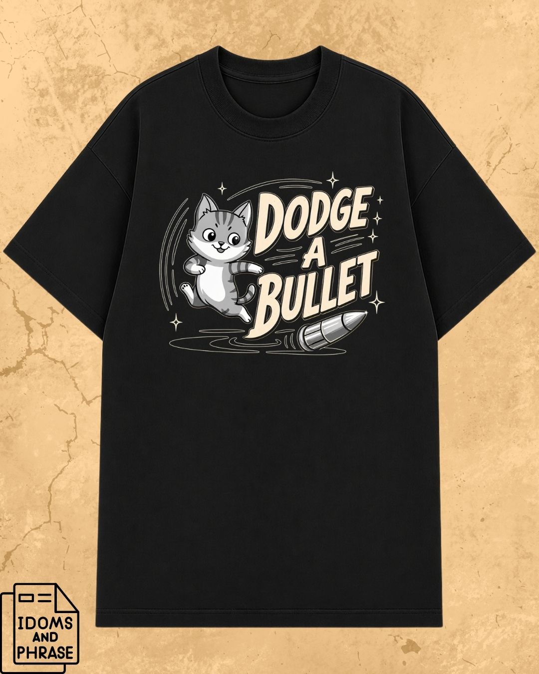 Idiom Whisker Cotton Tee