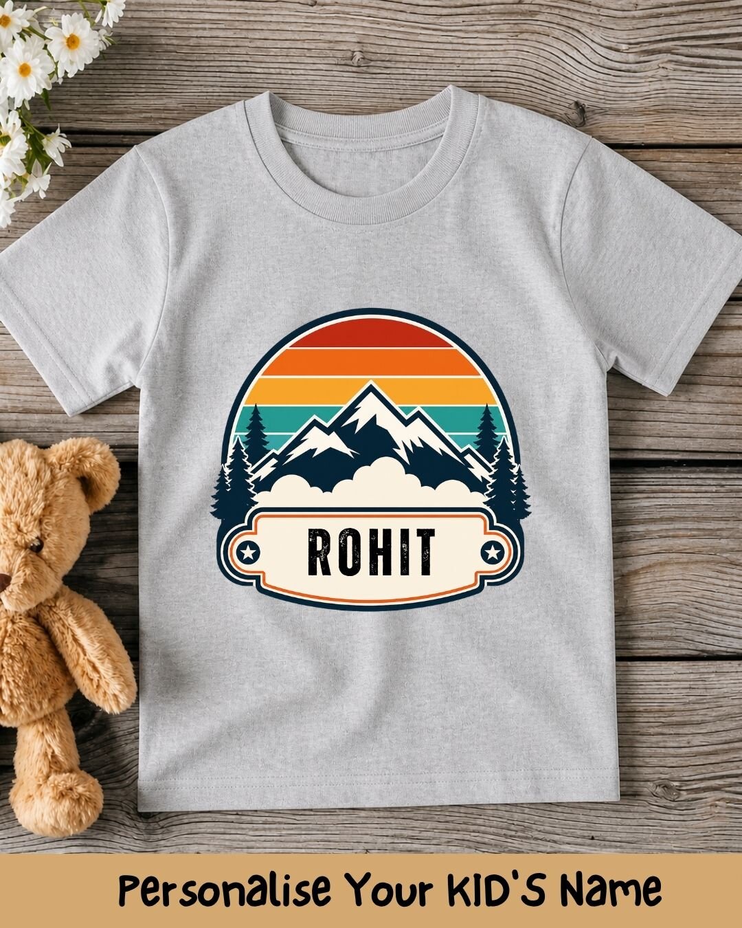 Vintage Adventure Custom Kid Cotton Tee