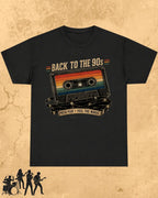Retro Cassette Music Cotton Tshirt