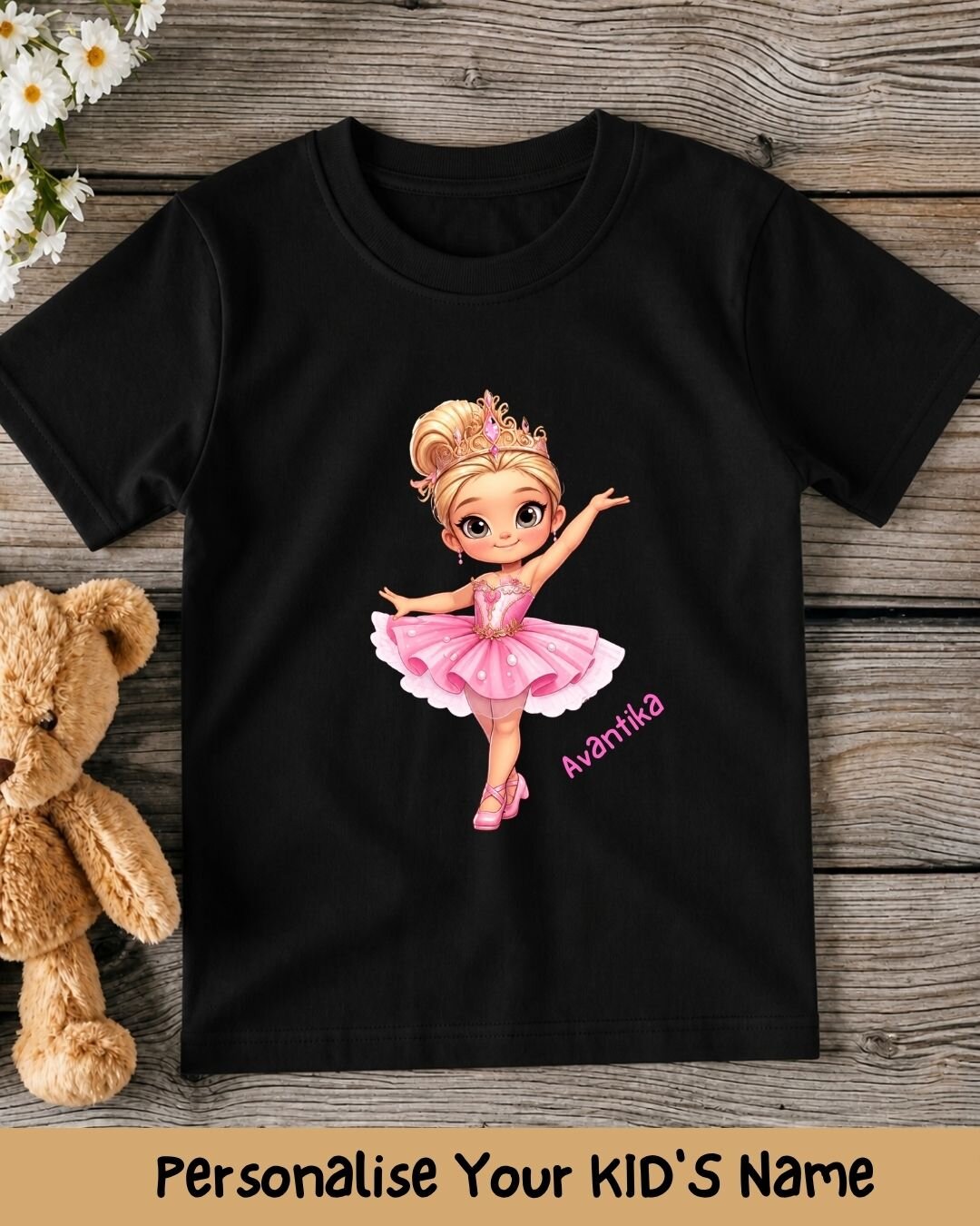 Princess Custom Kid Cotton Tee