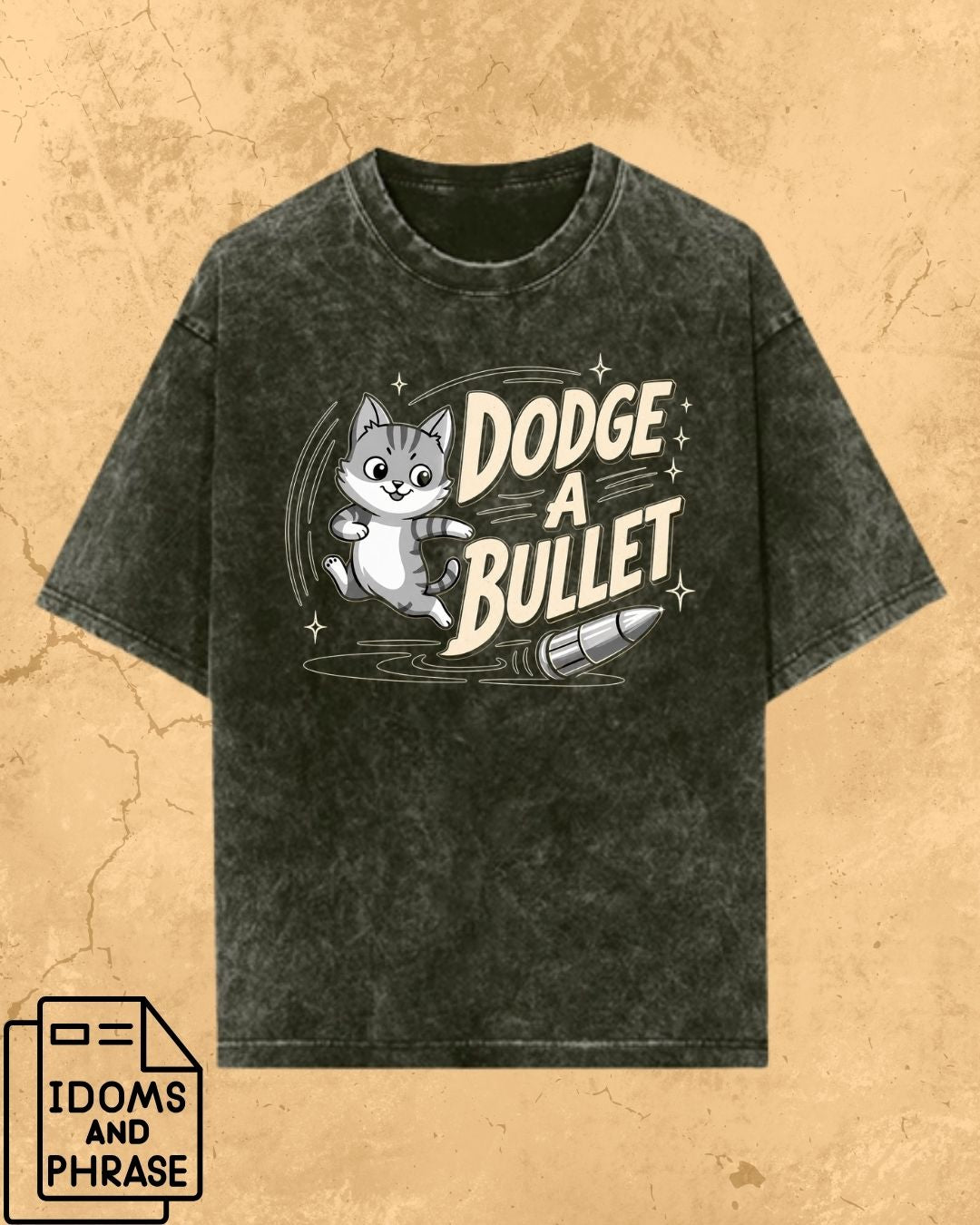 Idiom Whisker Cotton Tee