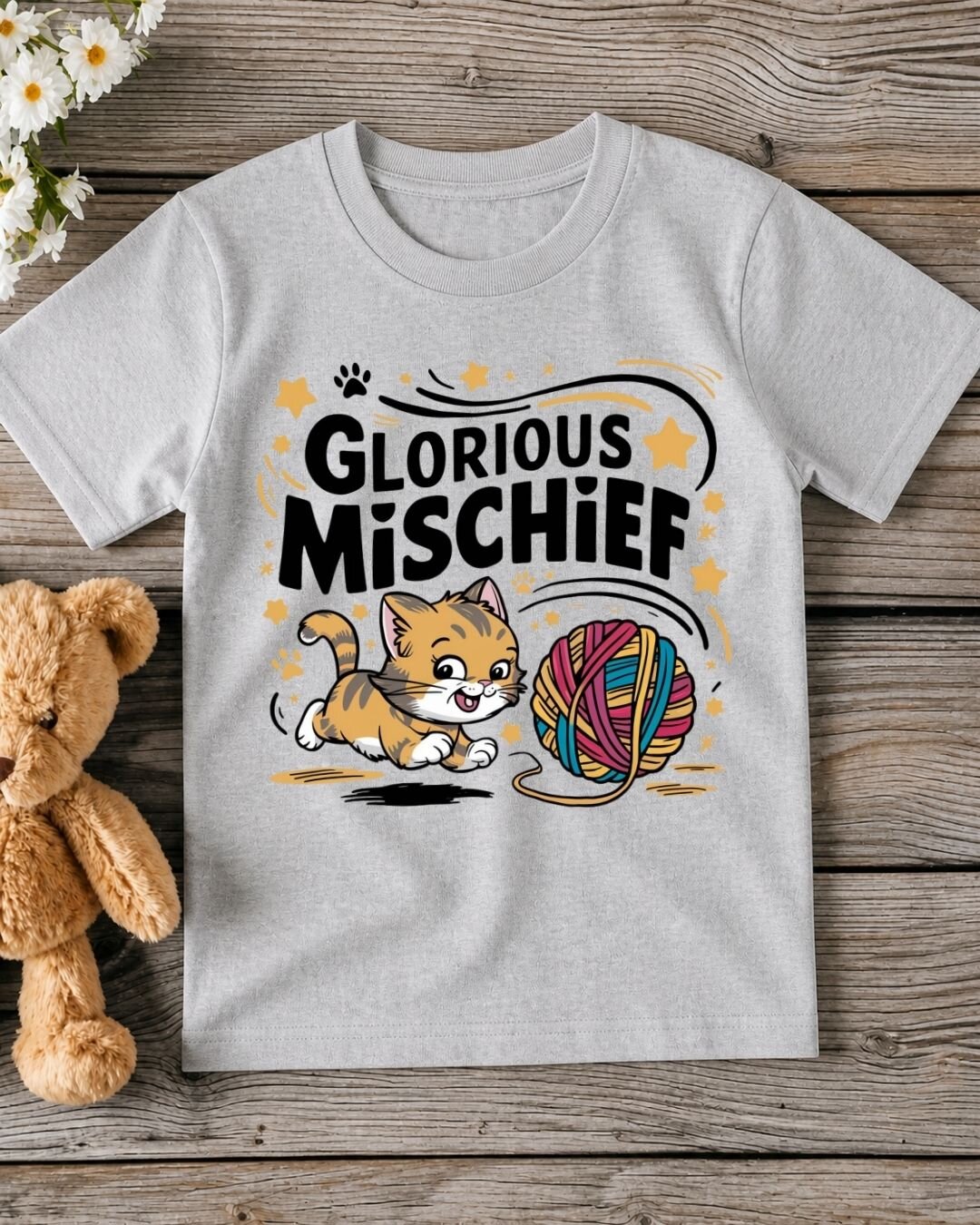 Energetic Kid Cotton Tee