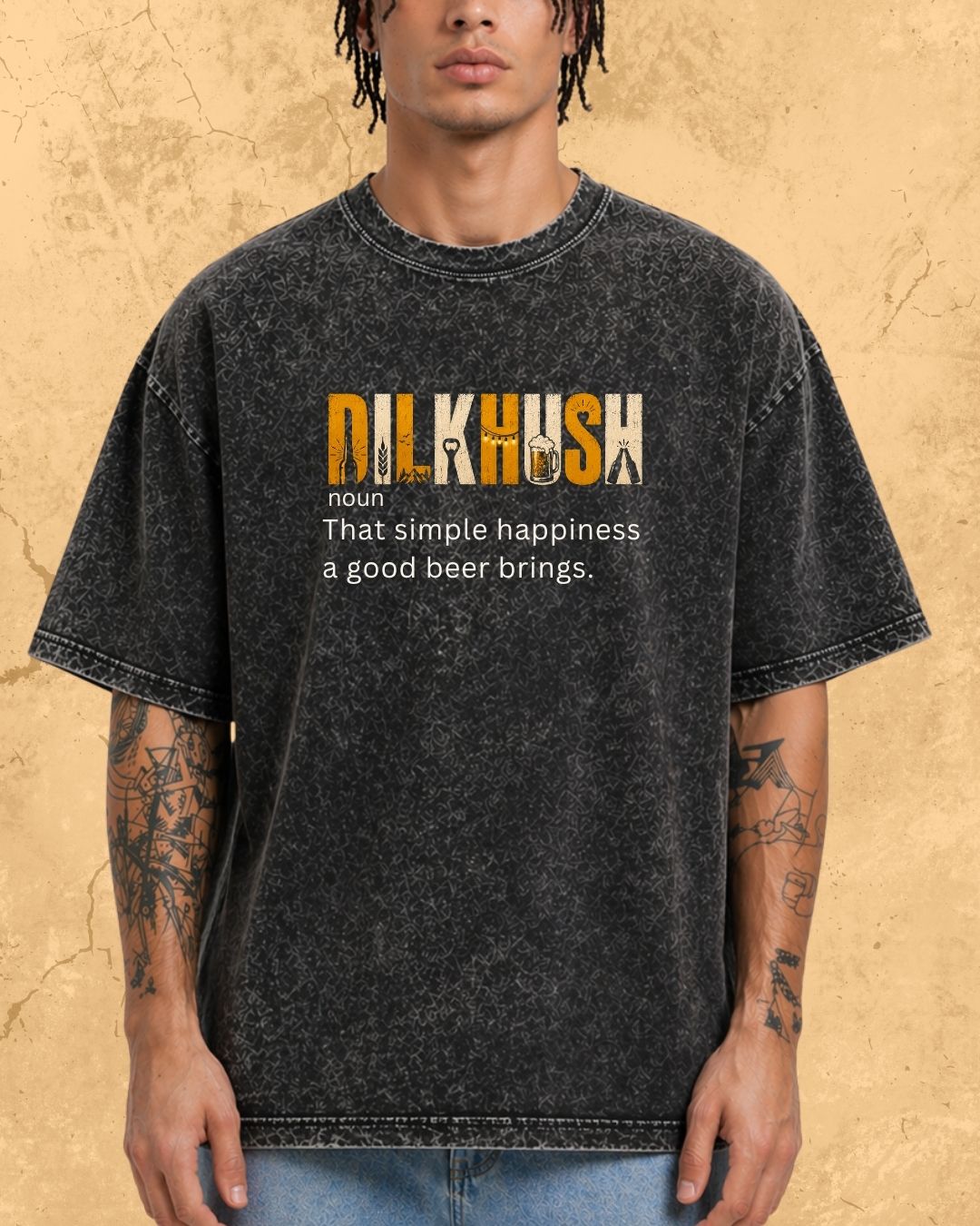 Hinglish Beer Dictionary Cotton Tshirt