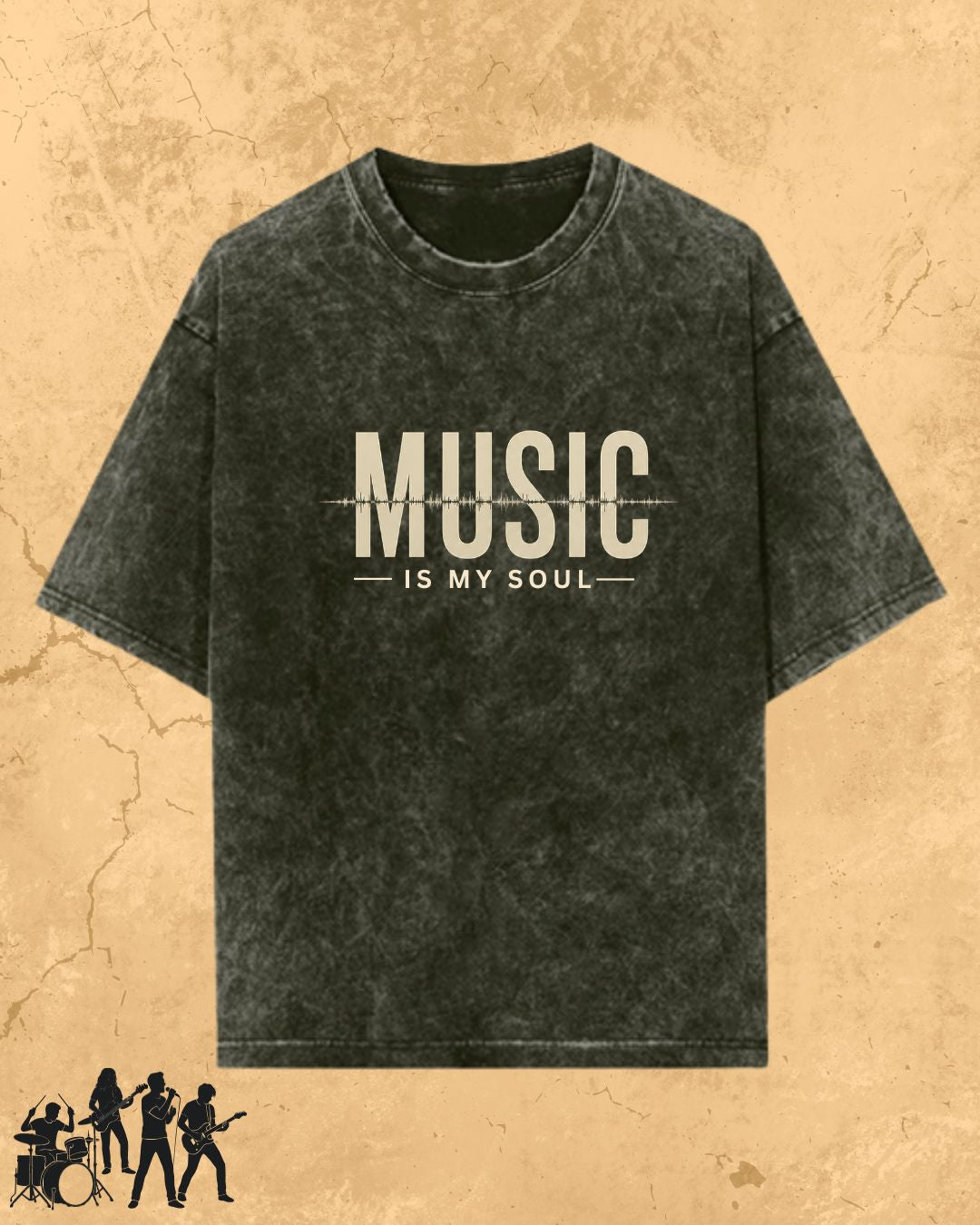 Music Cotton Tshirt