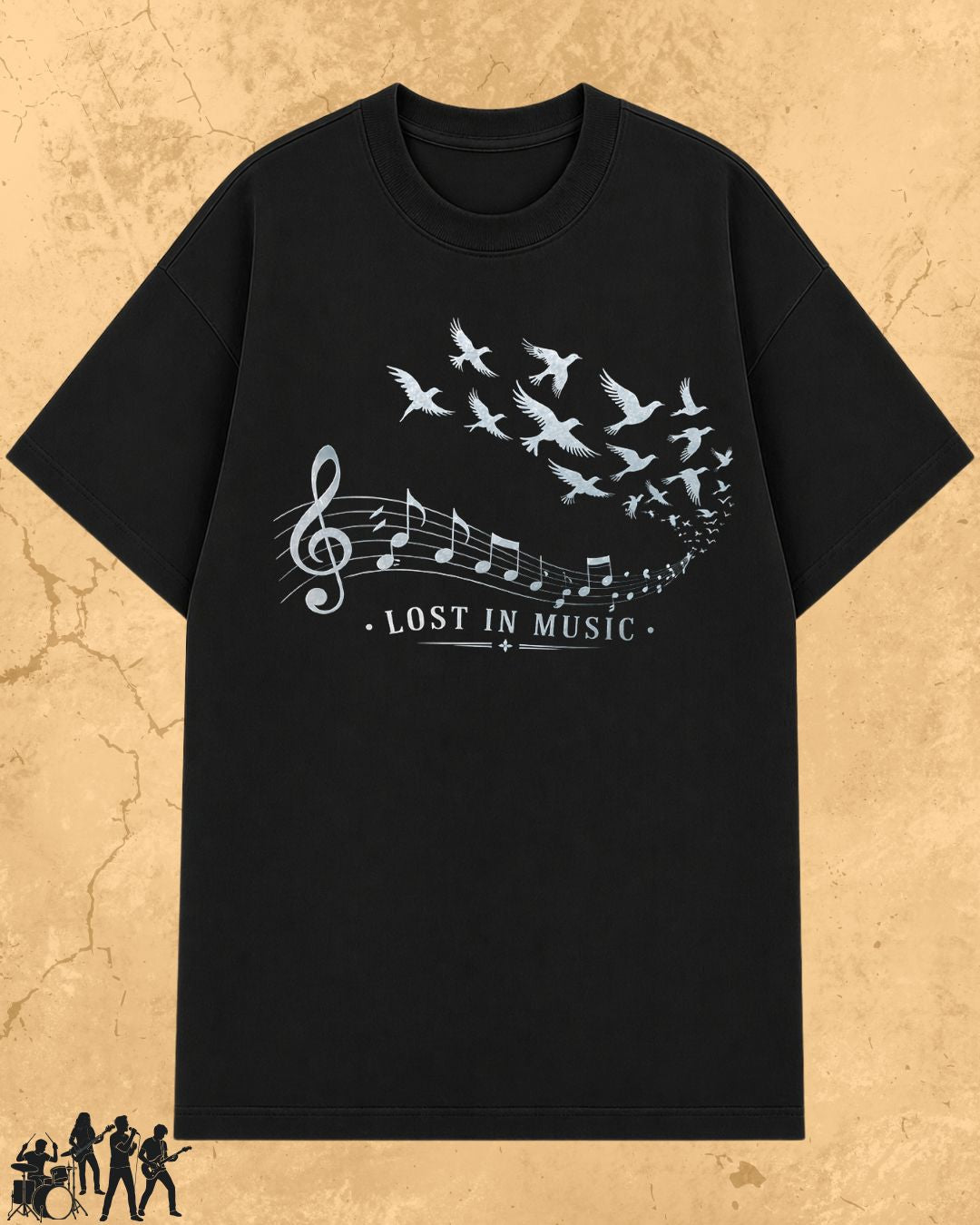 Music Freedom Cotton Tshirt