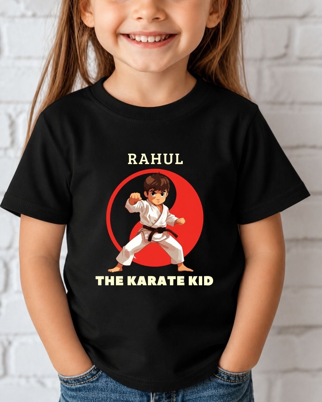 Karate & Pirate Theme Custom Kid Cotton Tee