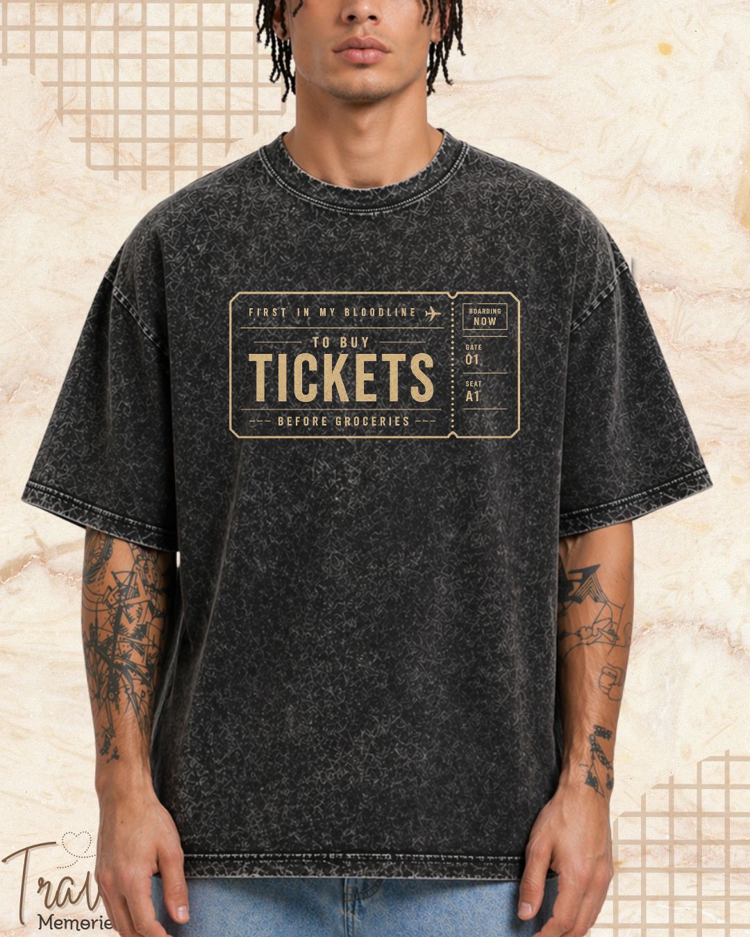 FIRST IN MY BLOODLINE Travel Cotton Tshirt