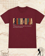 Travel Dictionary Cotton Tshirt