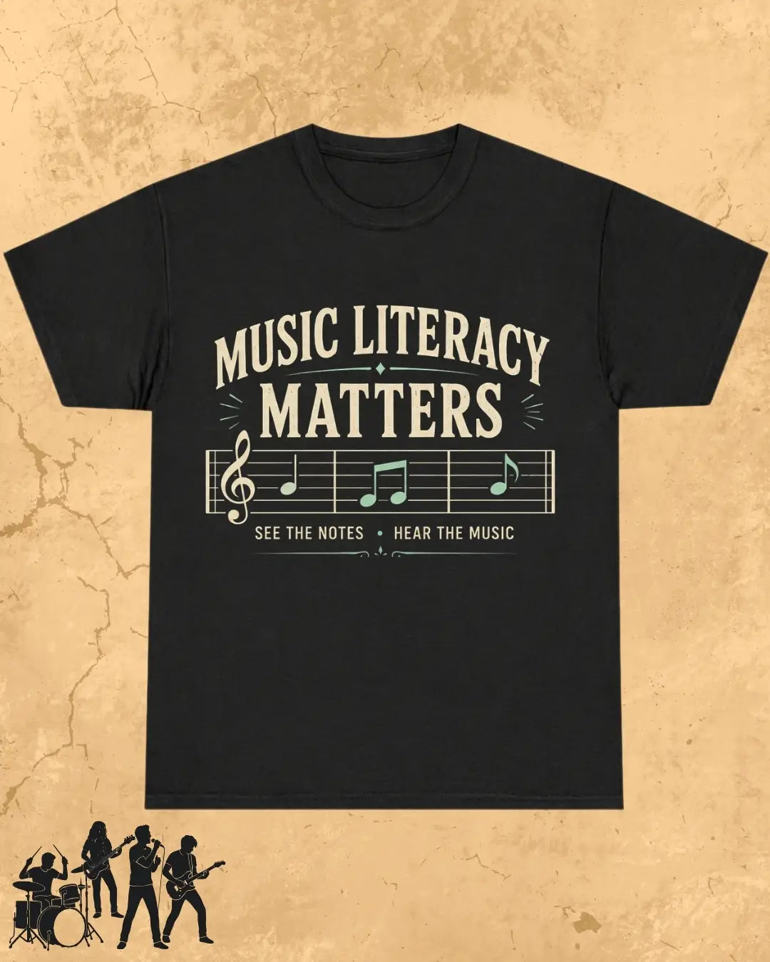 Music Literacy Matters Cotton T-Shirt
