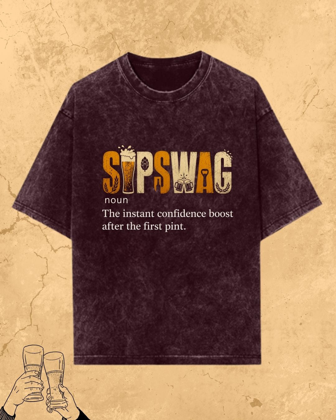 Hinglish Beer Dictionary Cotton Tshirt