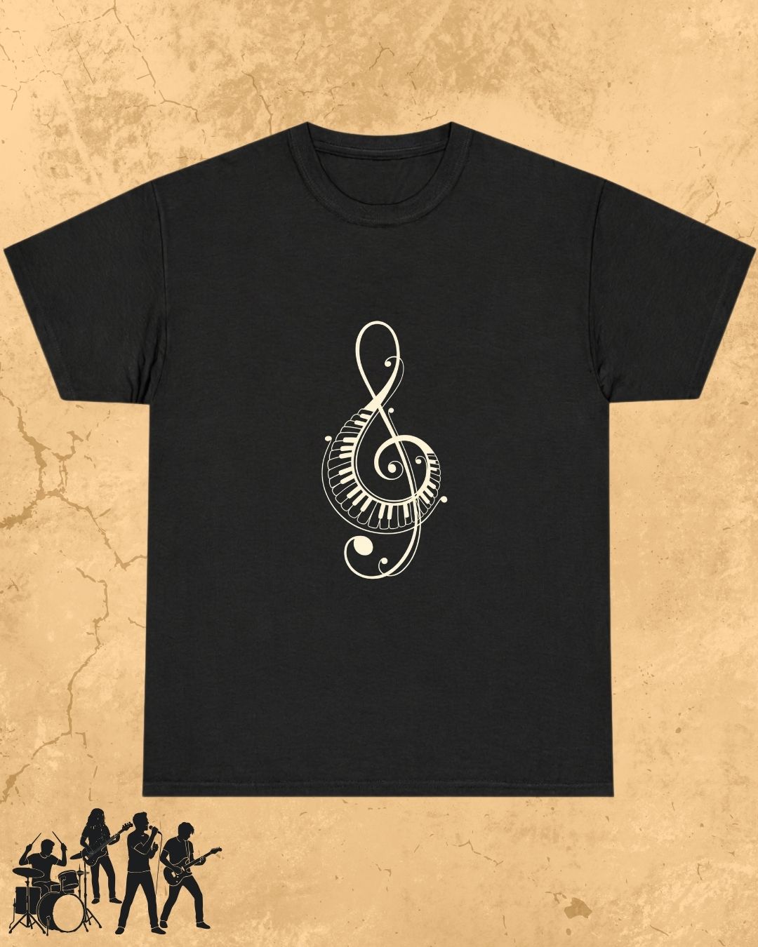Soul Vibes Music Cotton T-Shirt