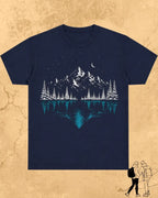 Mountain Reflection Cotton Tshirt