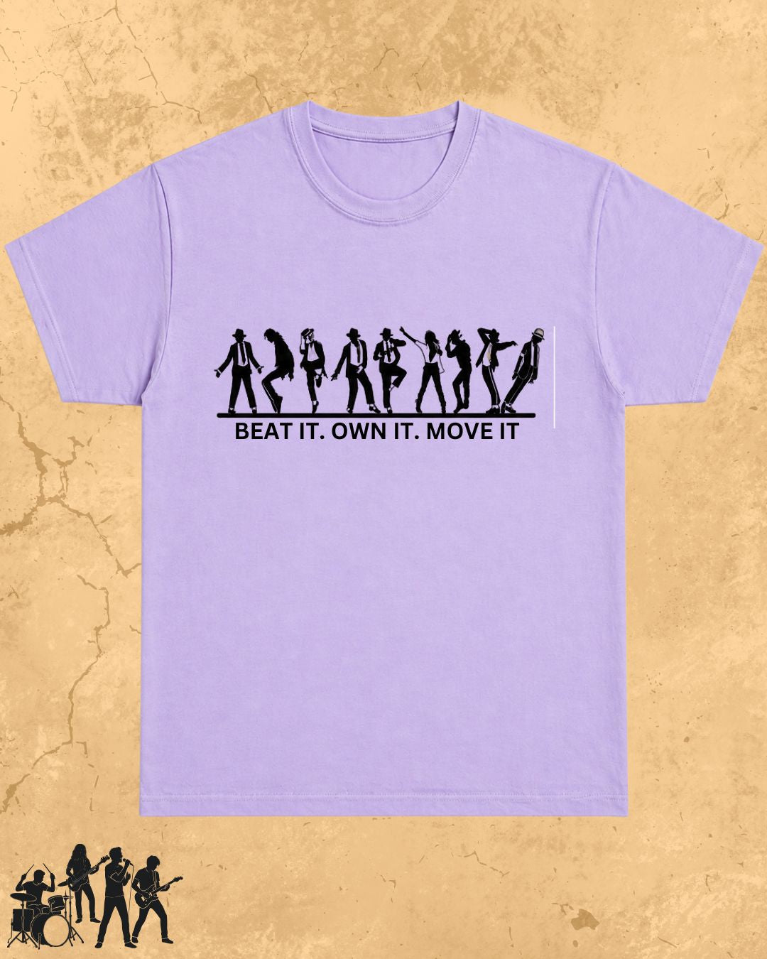 White Michael Jackson Cotton Tee