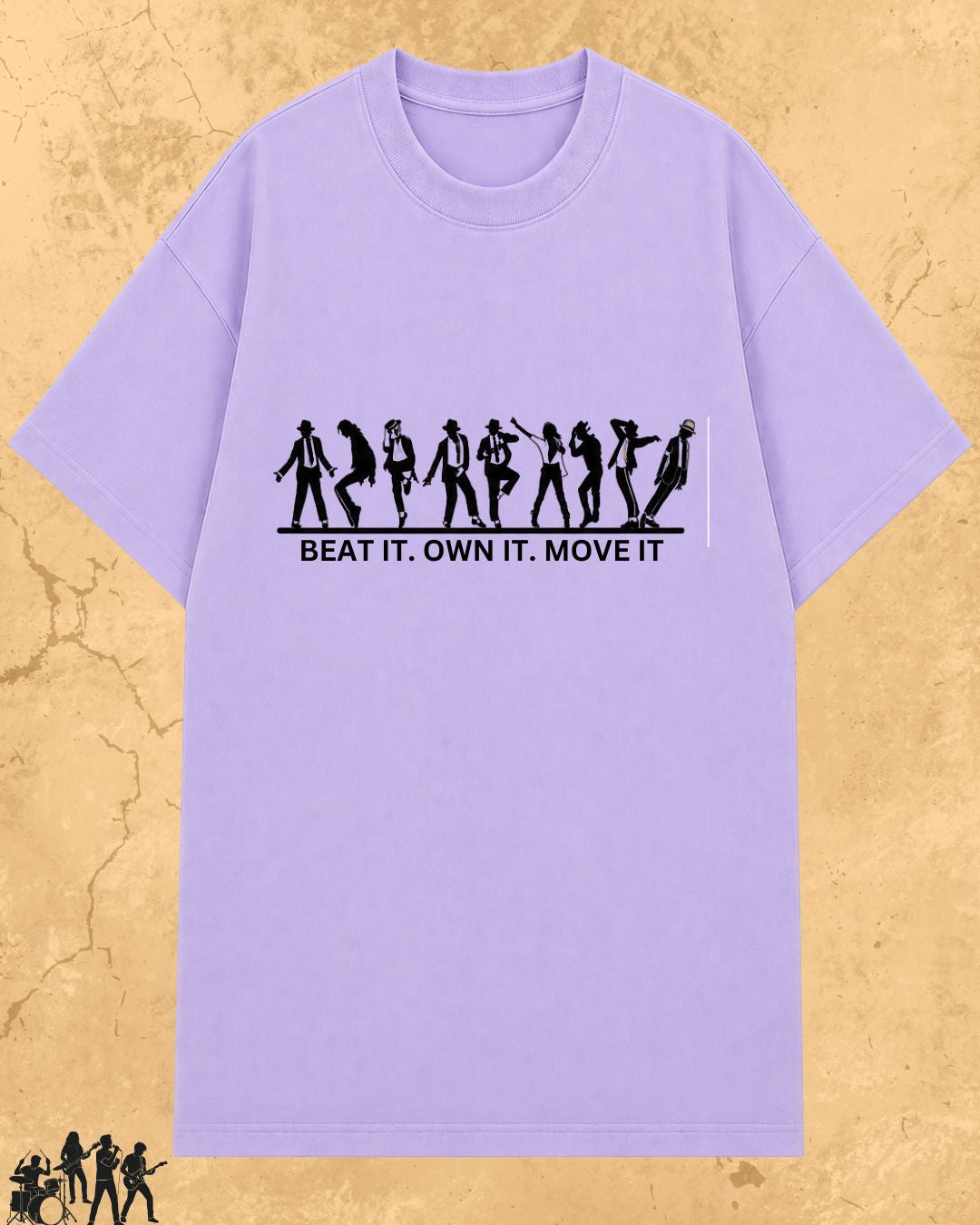 White Michael Jackson Cotton Tee
