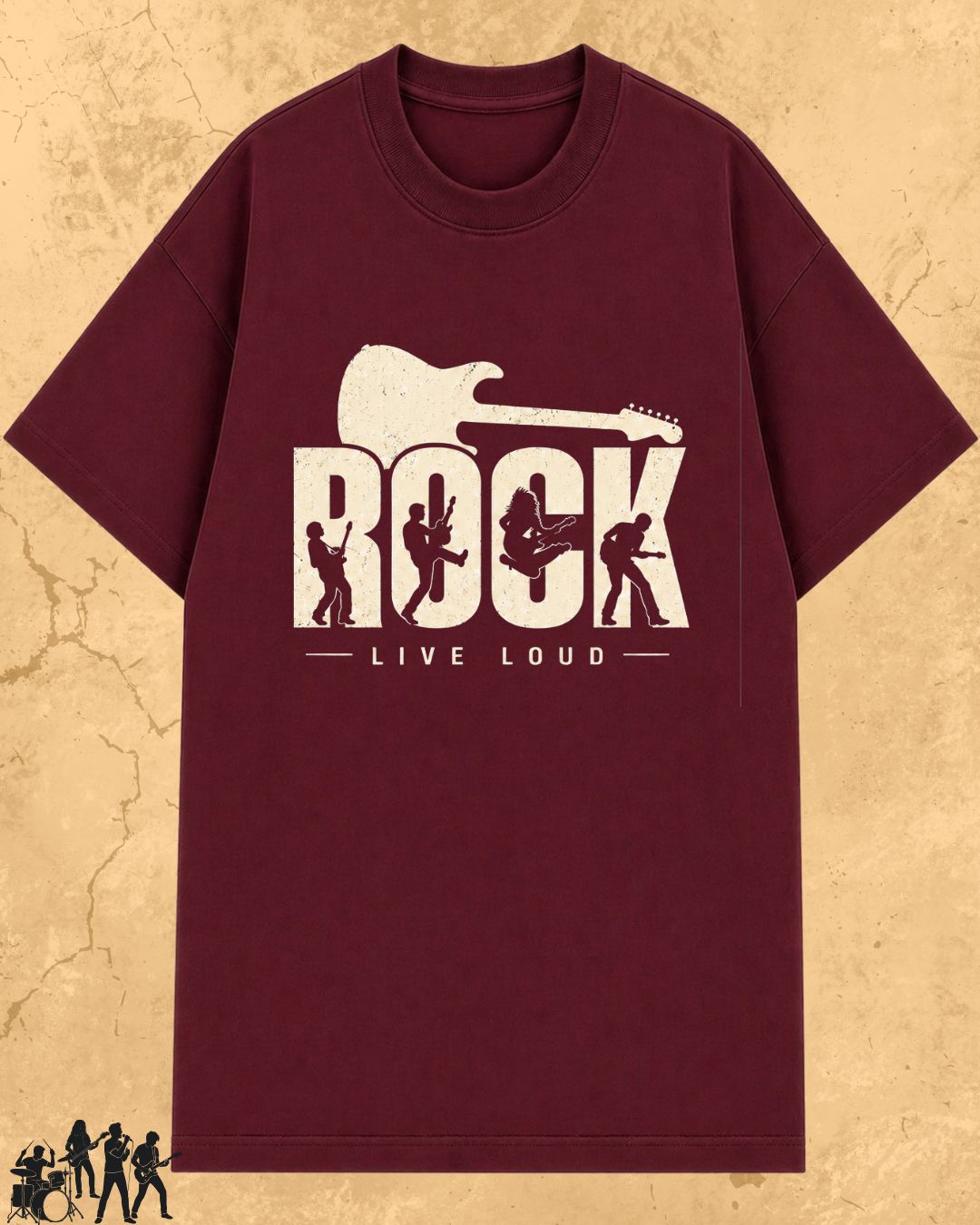 Rock Music Cotton Tshirt