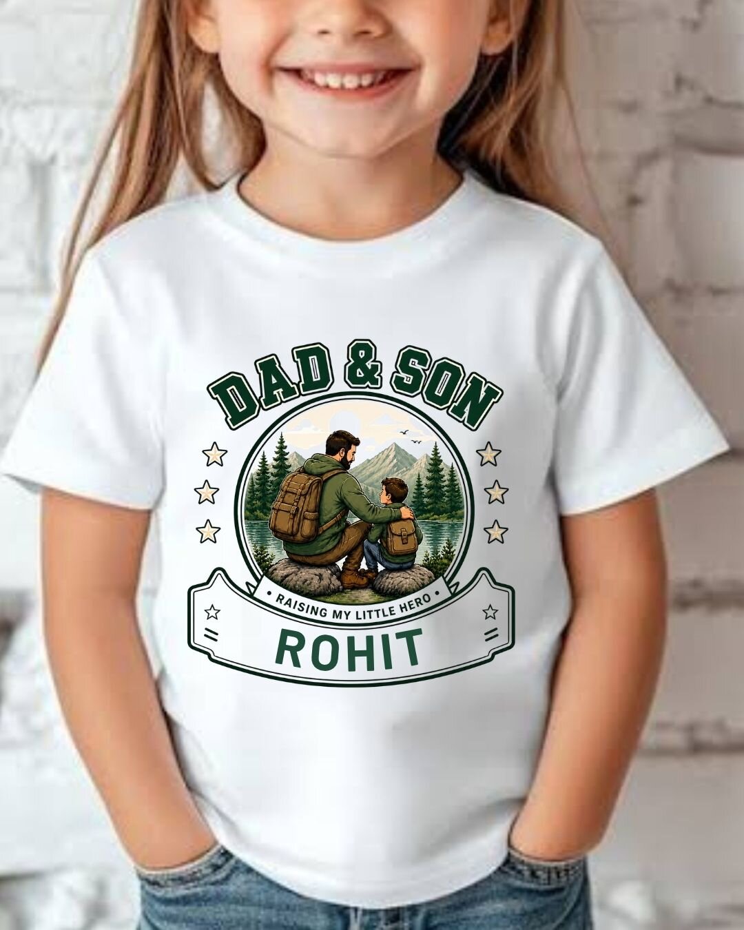Family Custom Kid Cotton Tee