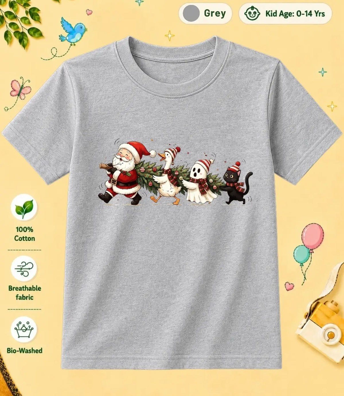 19 December Special Day Kid Cotton Tee