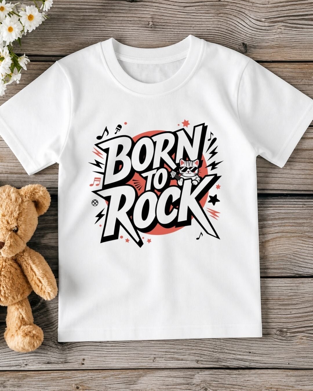 Music Kid Cotton Tee