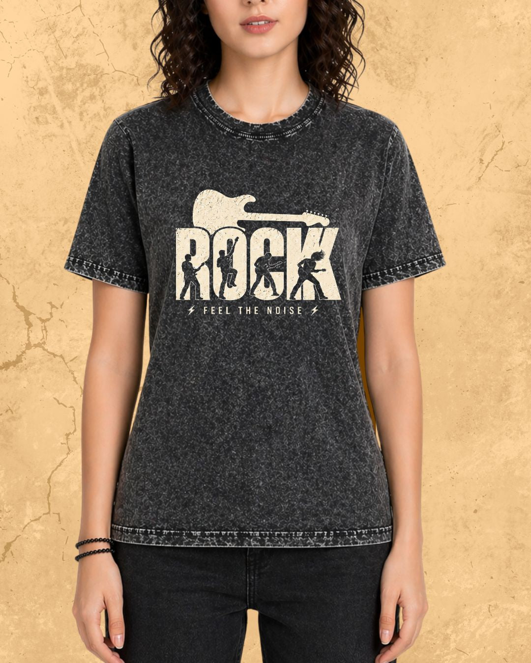 Rock Music Cotton Tshirt
