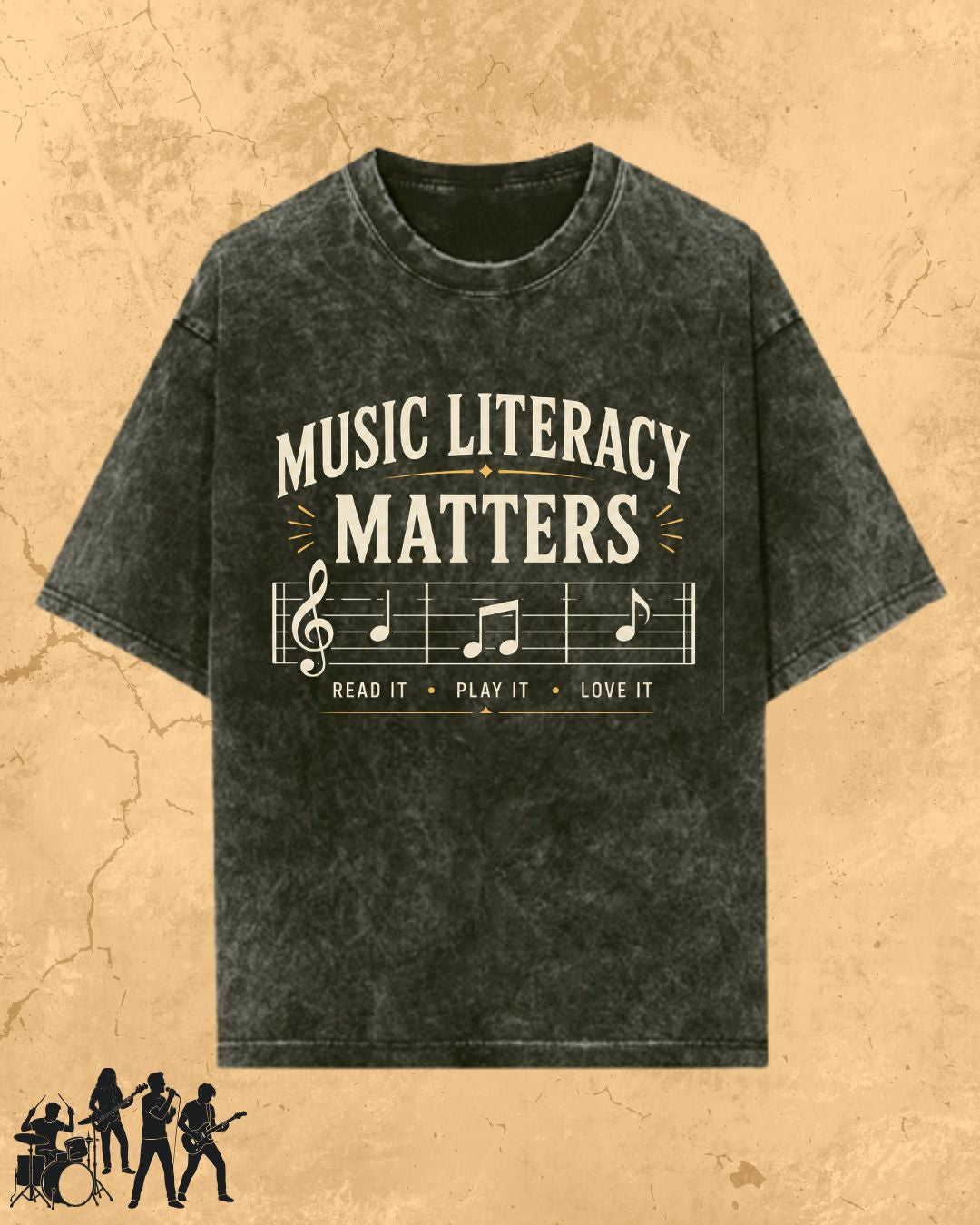 Music Literacy Matters Cotton T-Shirt