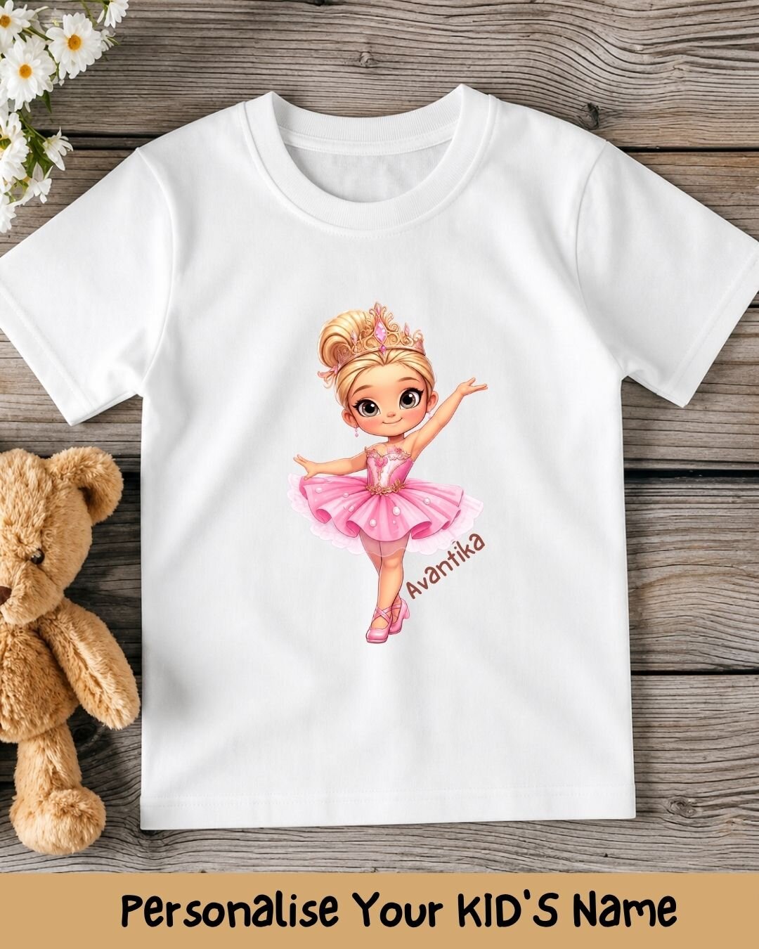Princess Custom Kid Cotton Tee
