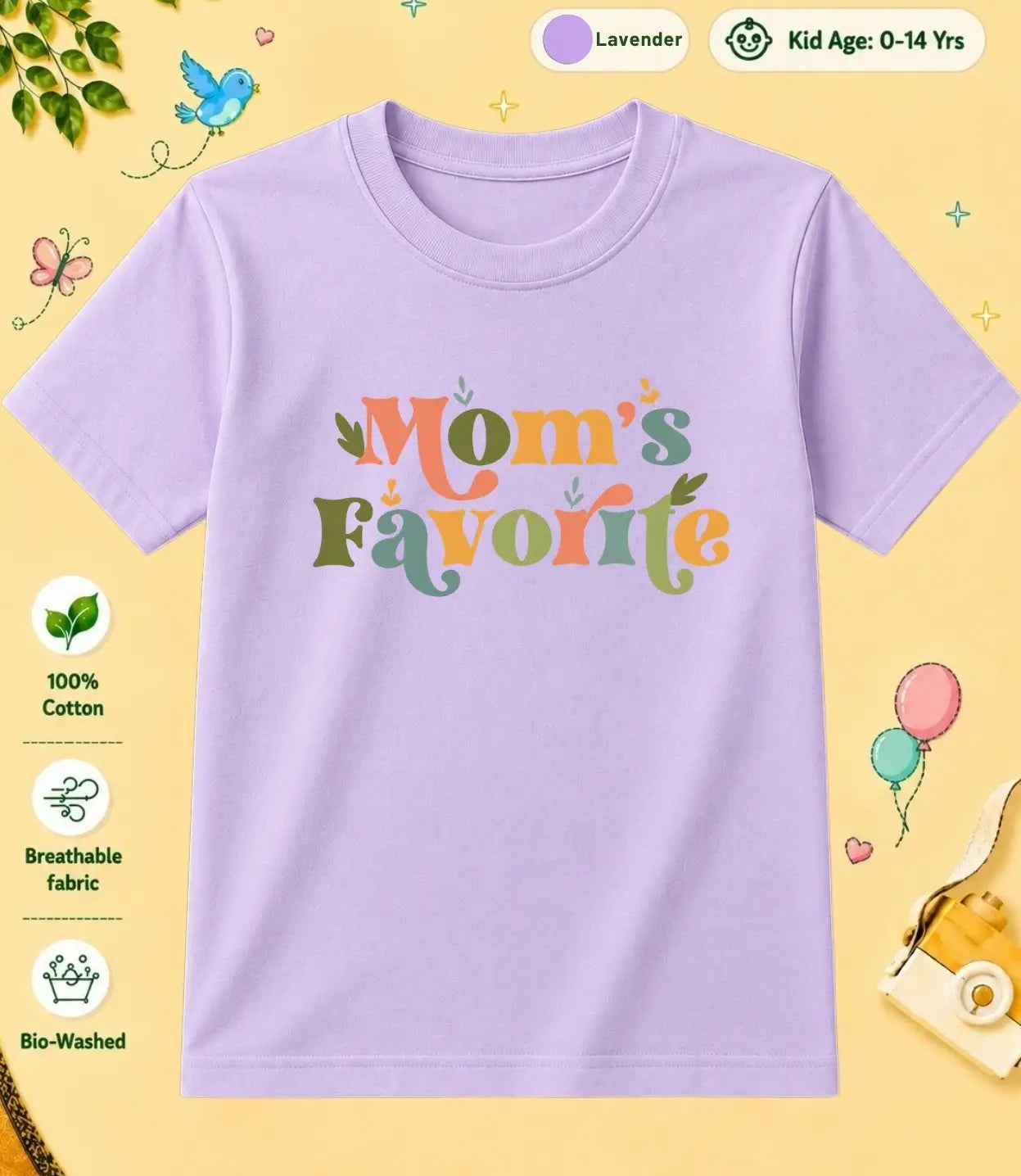 DAD & MOM Treasure kids Cotton Tee