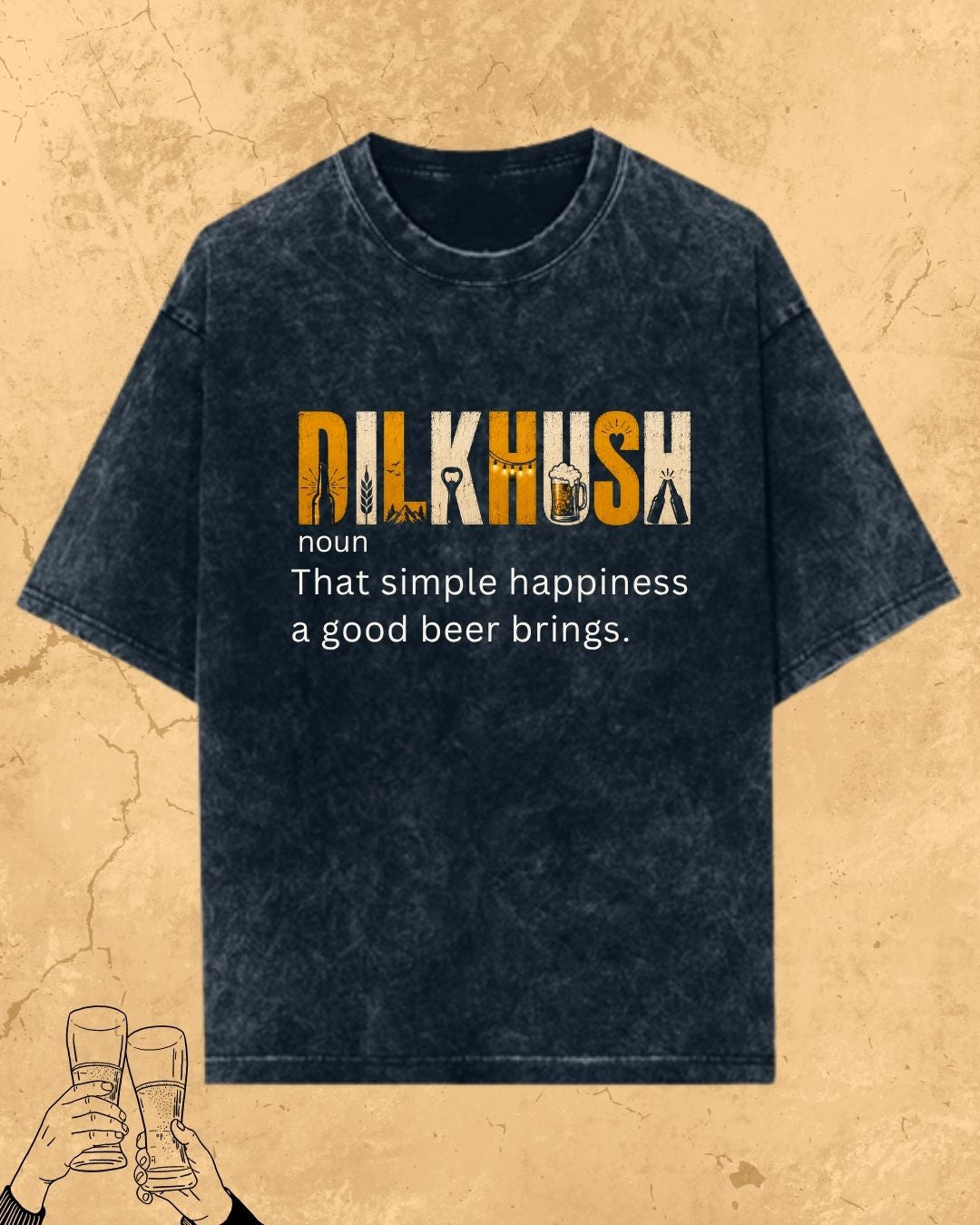 Hinglish Beer Dictionary Cotton Tshirt