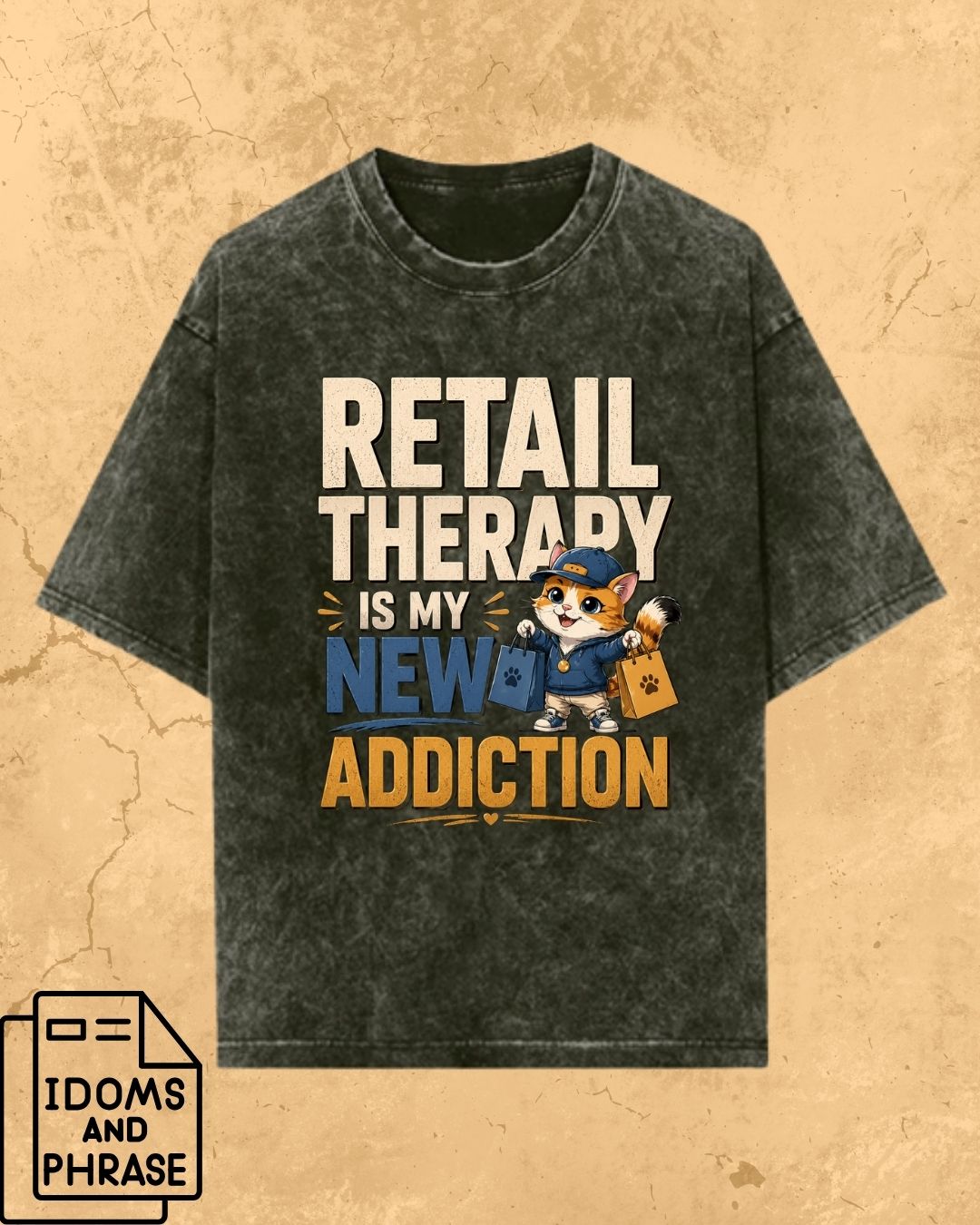 Idiom Whisker Cotton Tshirt