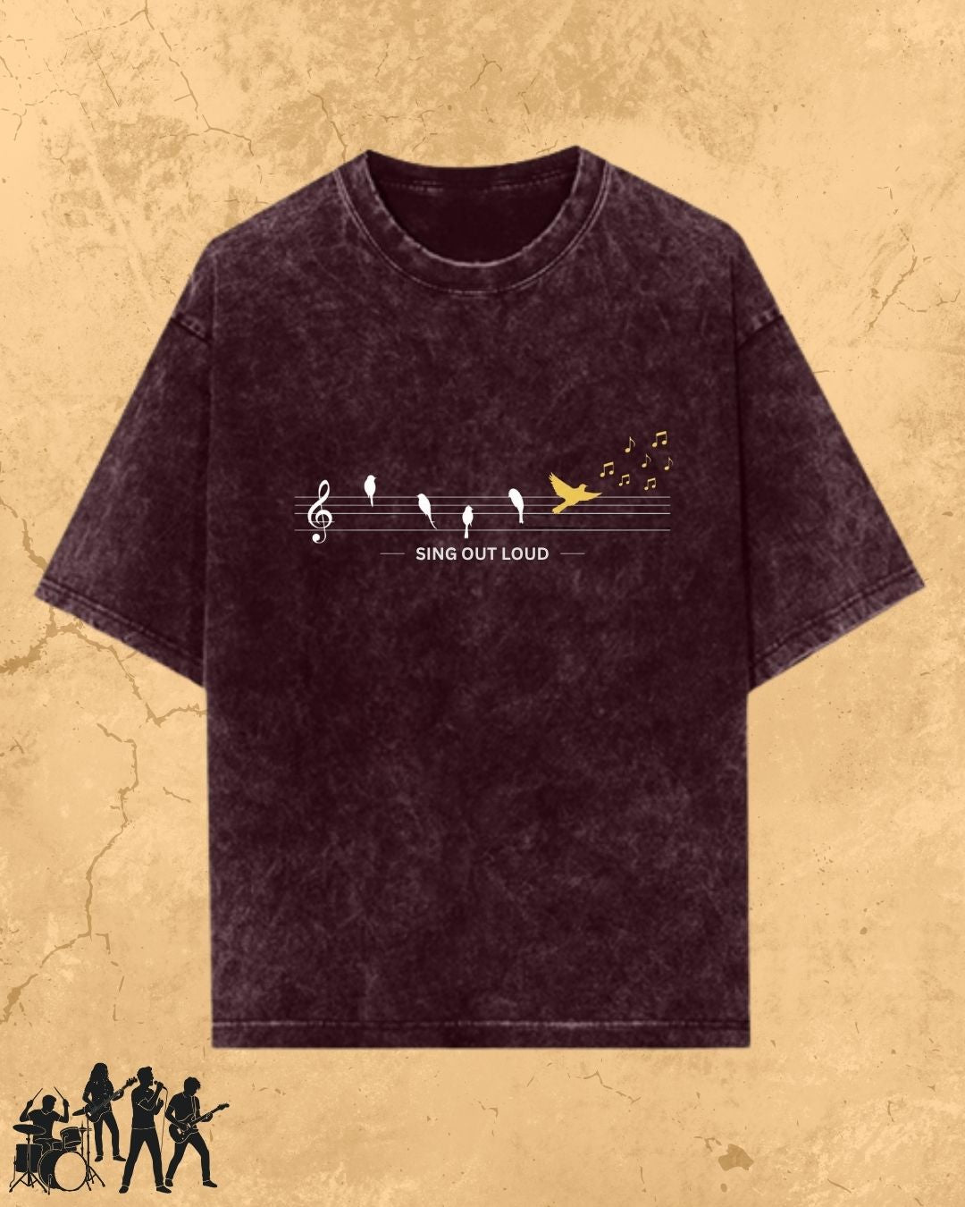 Sing Out Loud Music Cotton T-Shirt