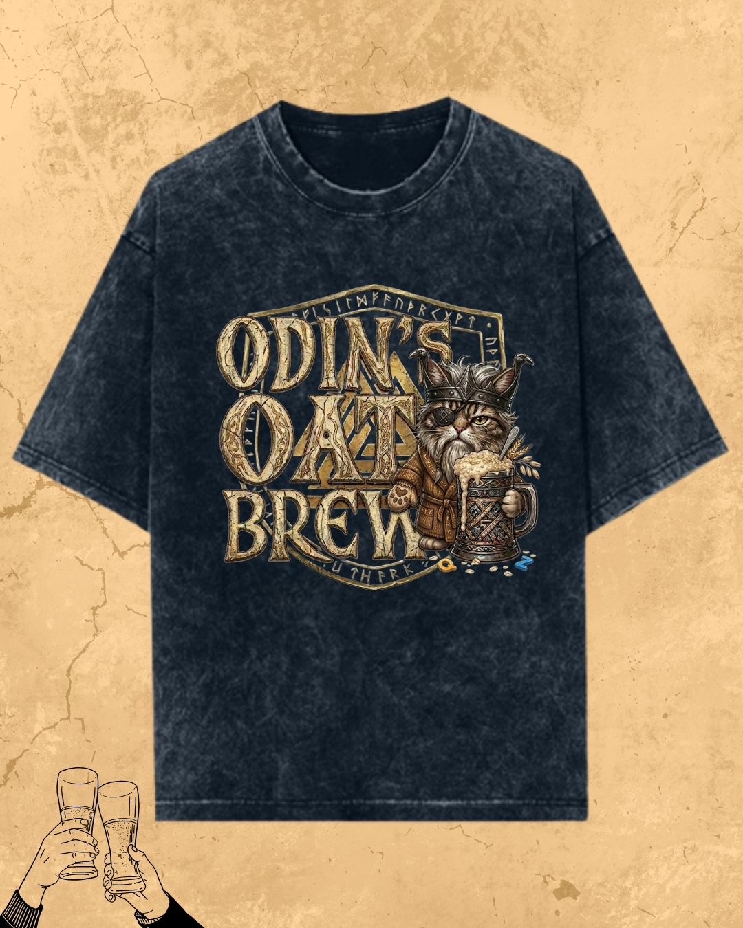 Mythic Beer Warrior Cotton T-Shirt