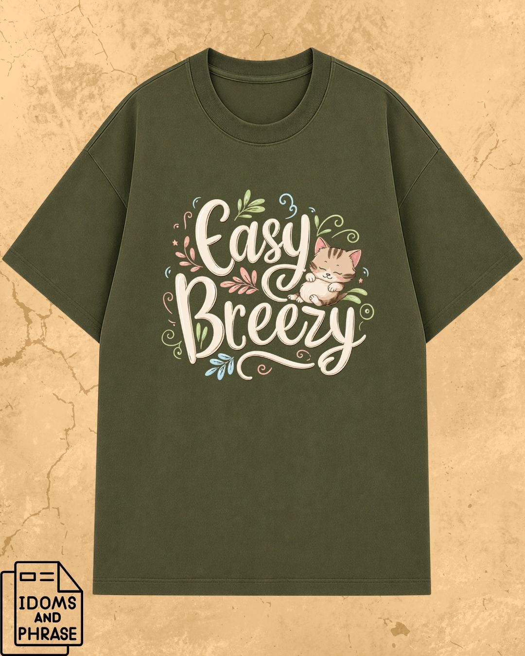 Idiom Whisker Cotton Tee