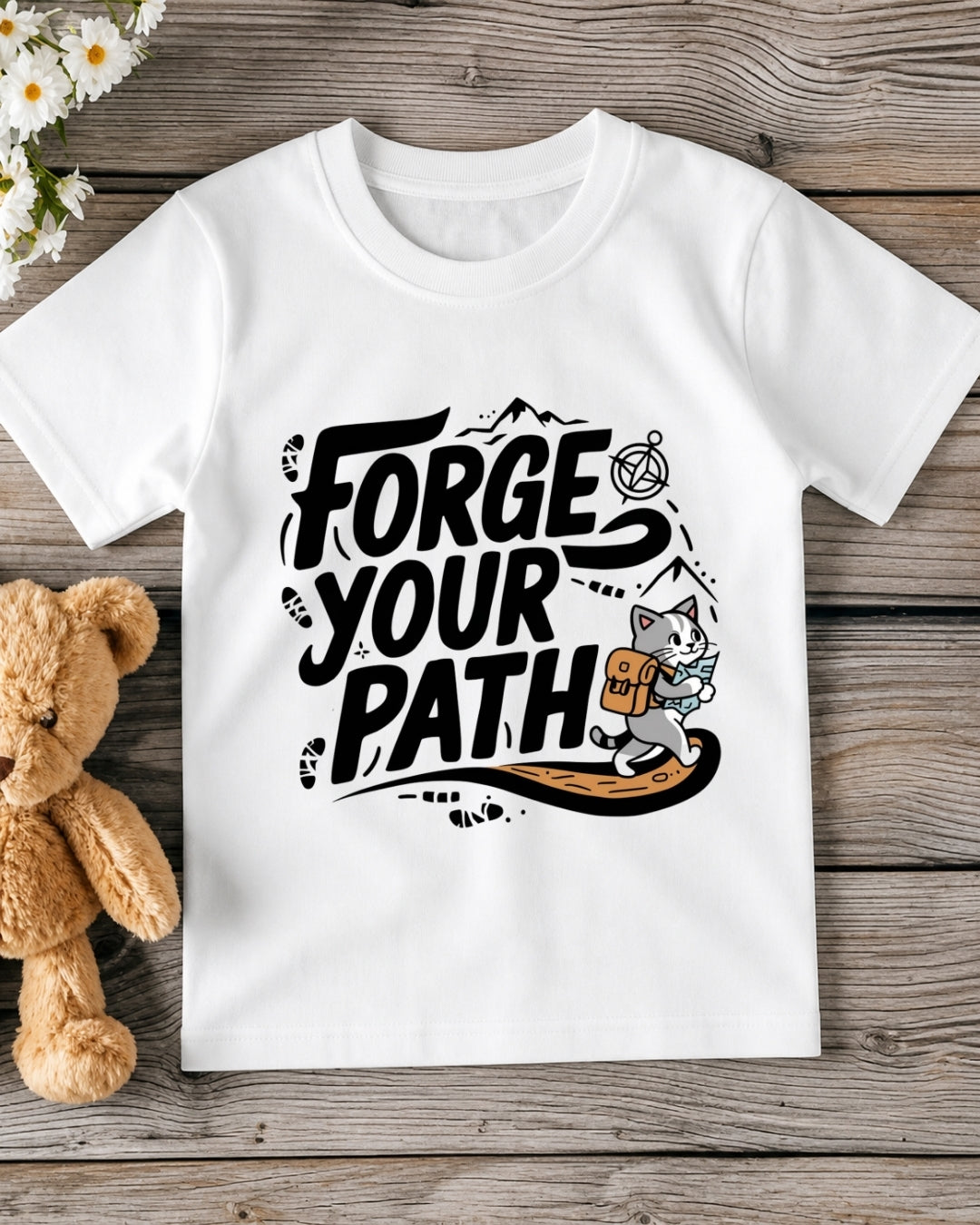 Forge Your Path kid Cotton Tshirt