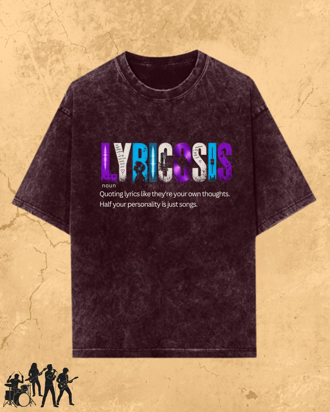 Hinglish Music Dictionary Cotton Tshirt