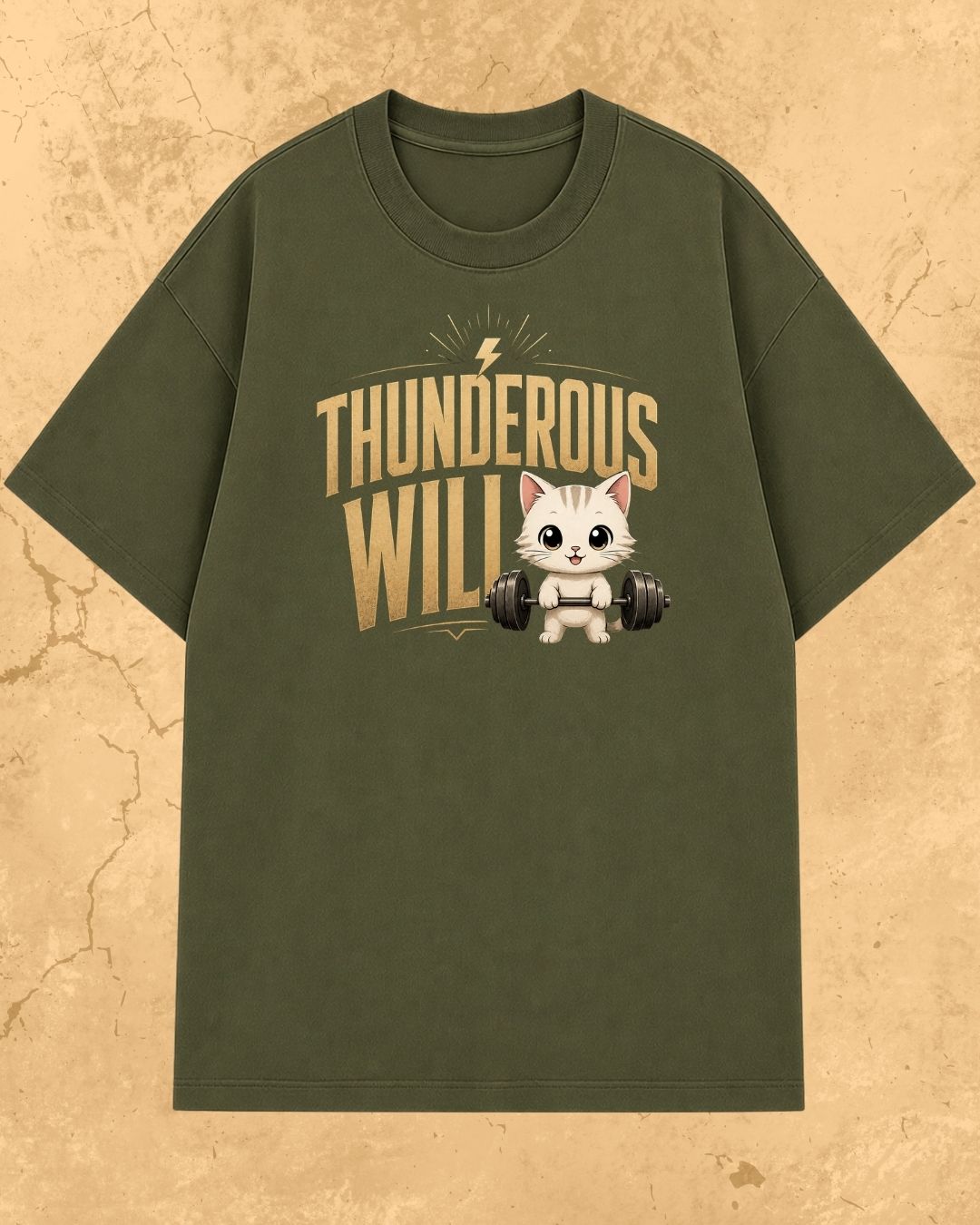 Meow Workout Cotton Tee