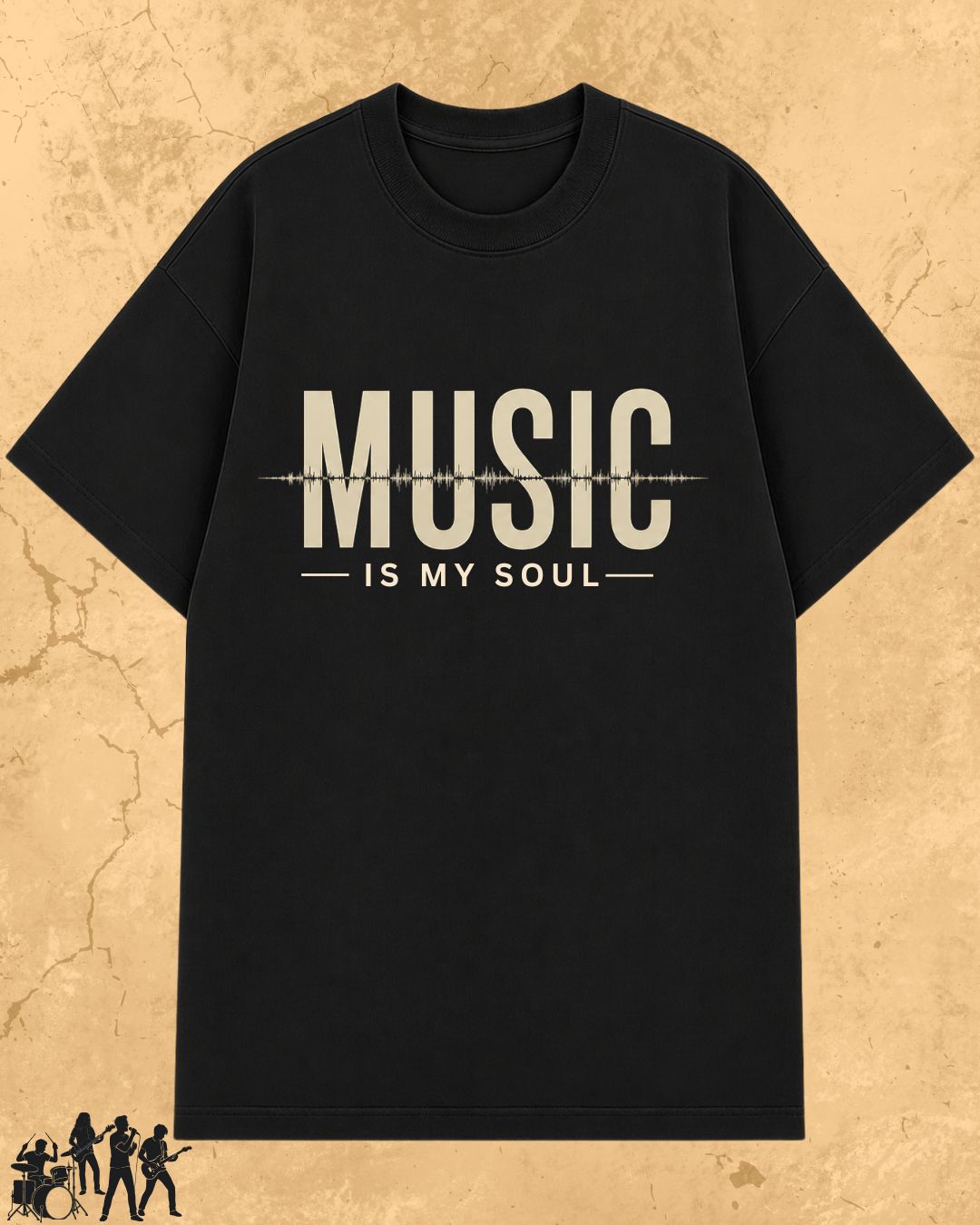 Music Cotton Tshirt