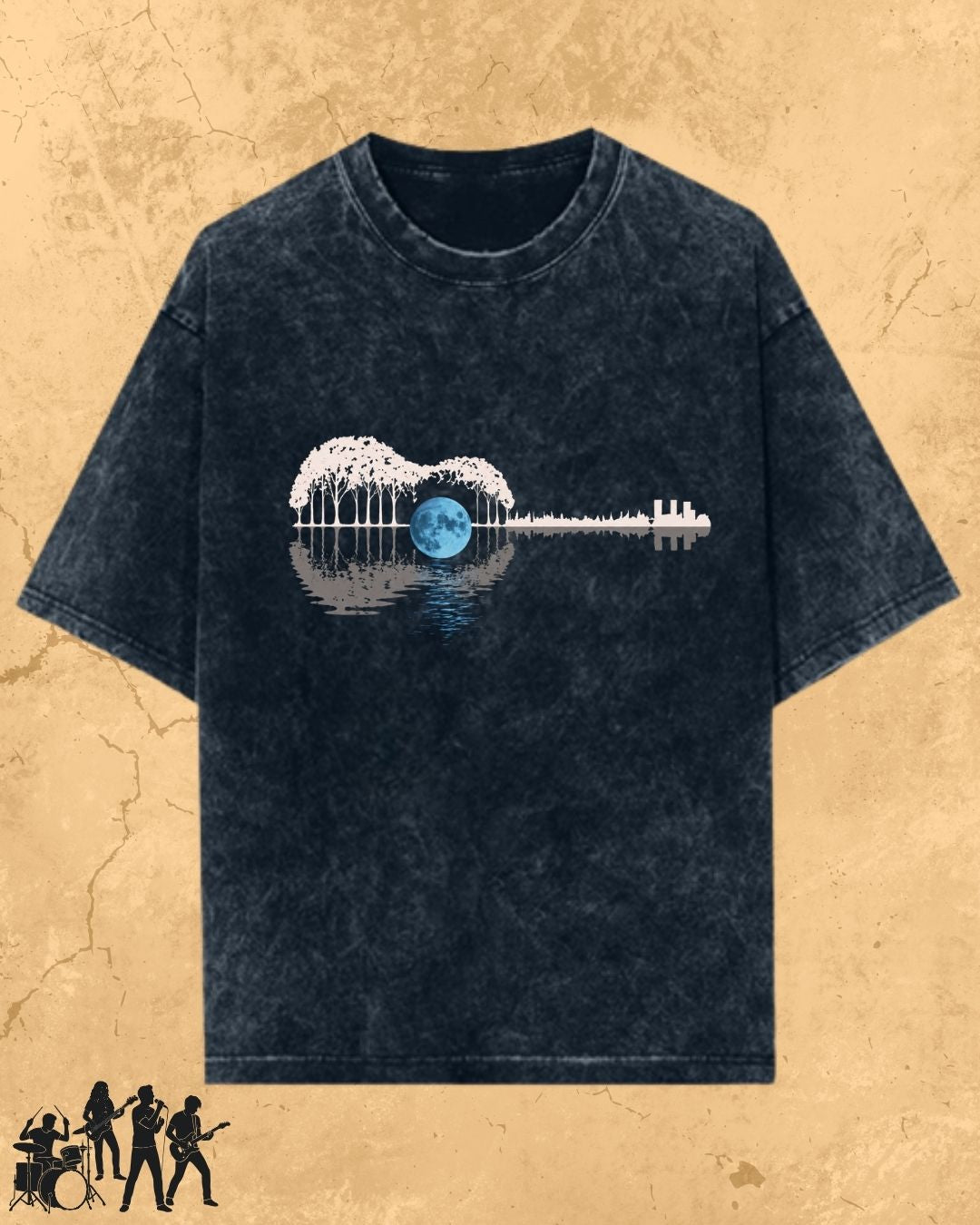 Guitar Relaxation Music Cotton T-Shirt