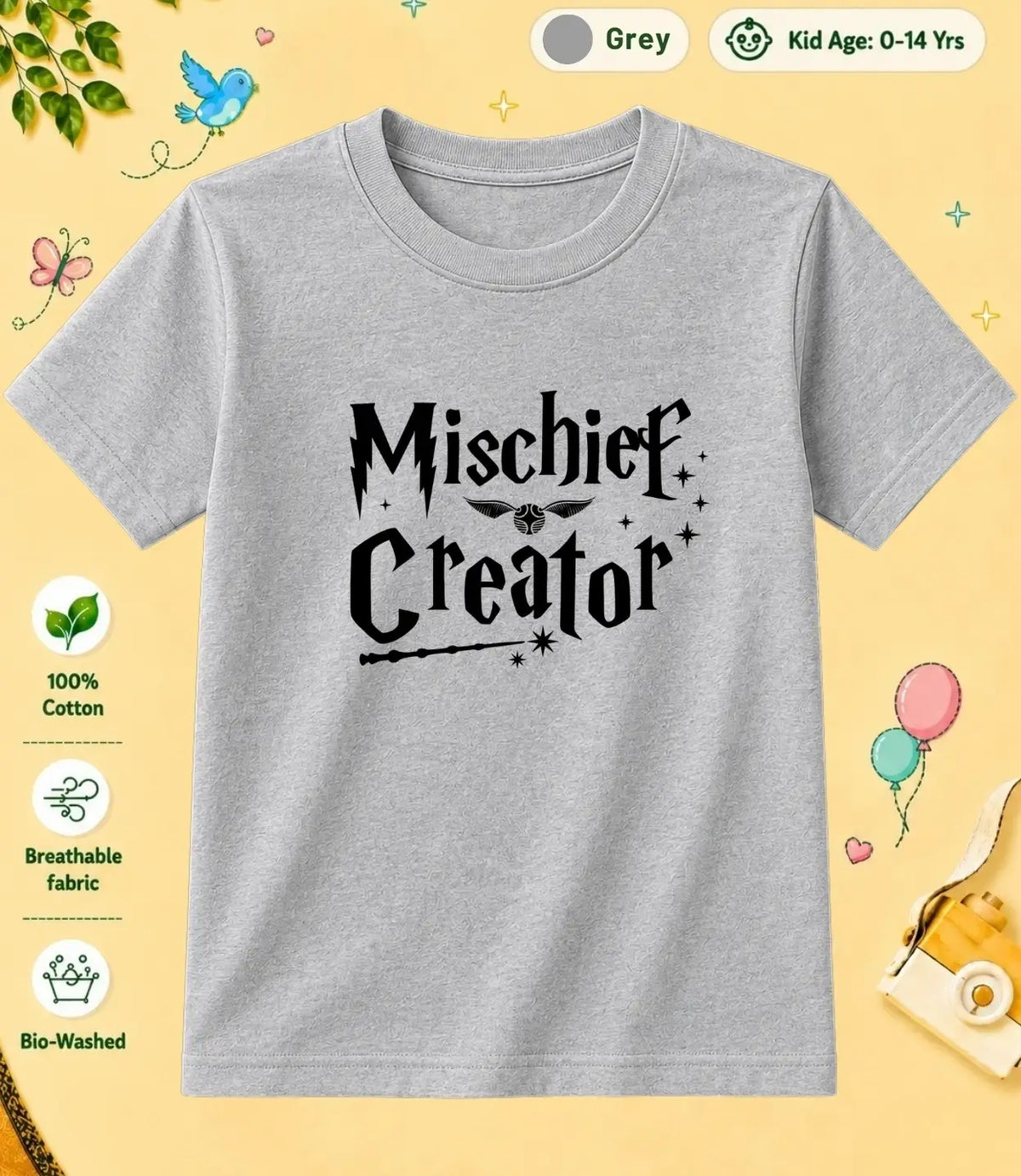 19 December Special Day Kid Cotton Tee
