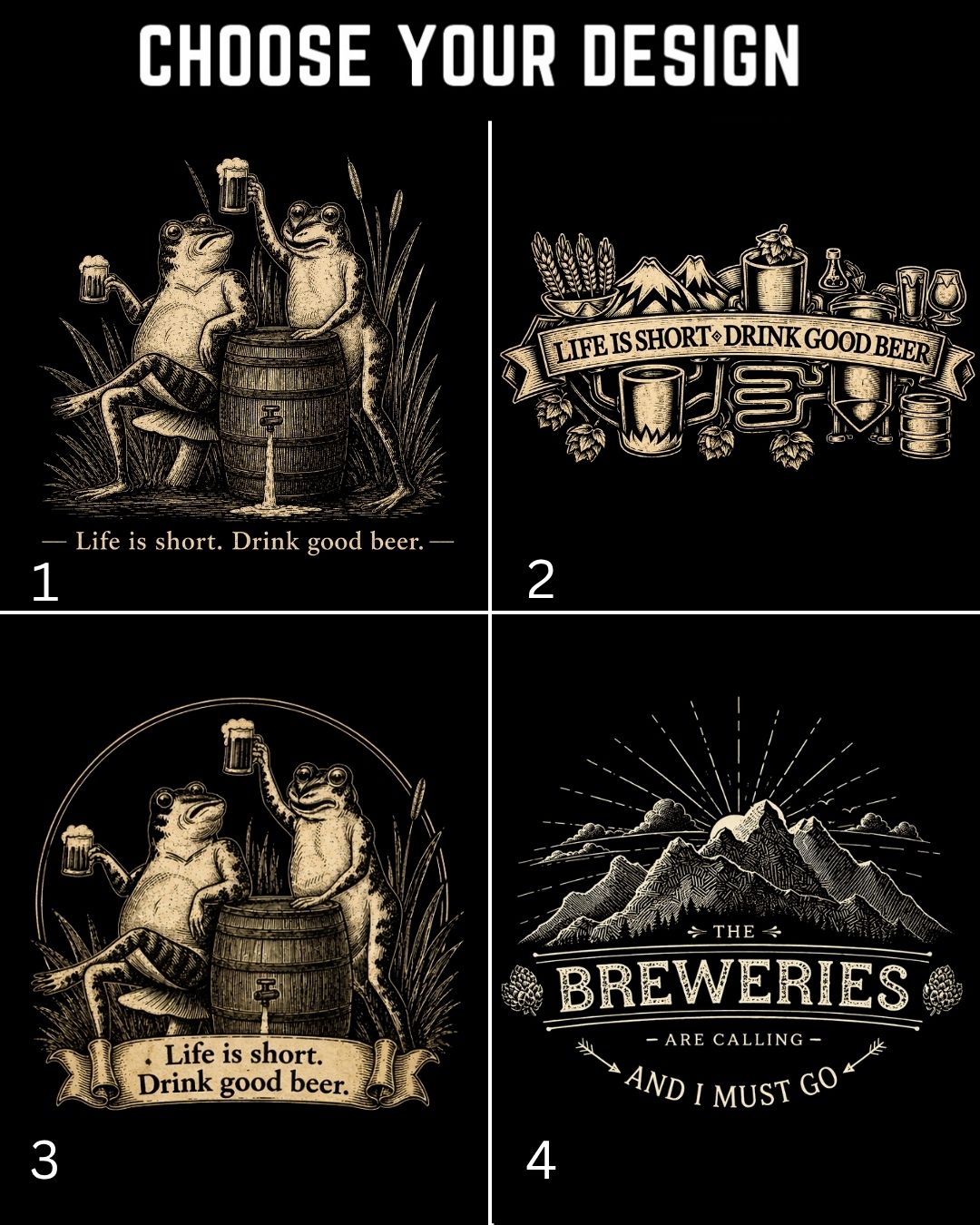Beer Chill Cotton Tshirt