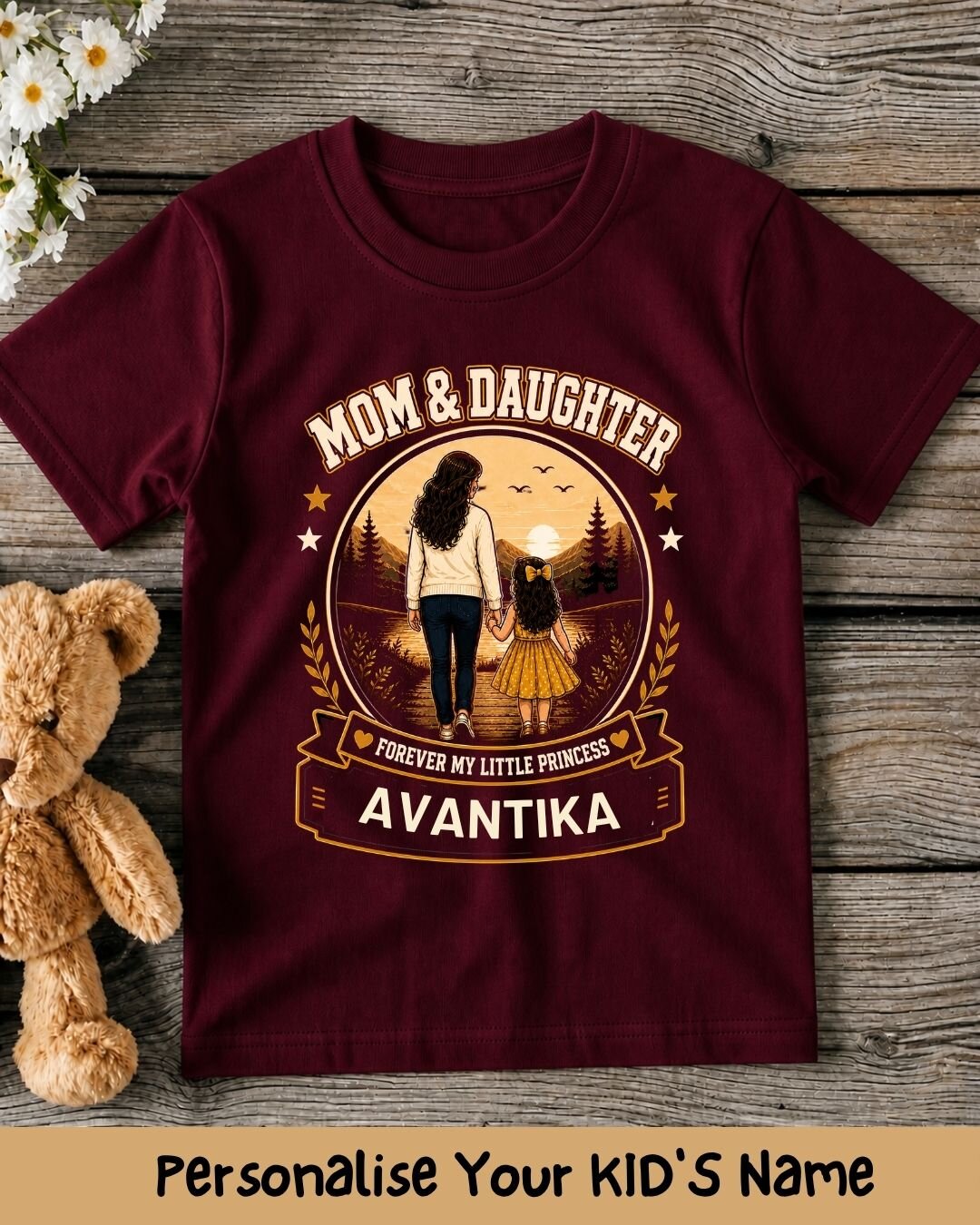 Family Bond Custom Kid's Cotton Tee