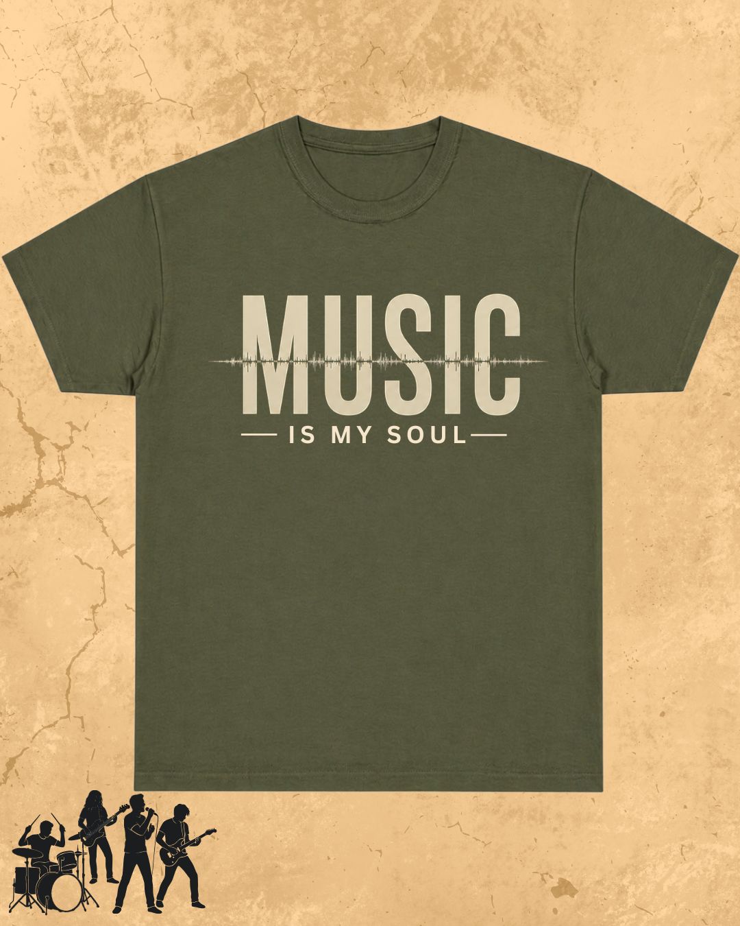 Music Cotton Tshirt