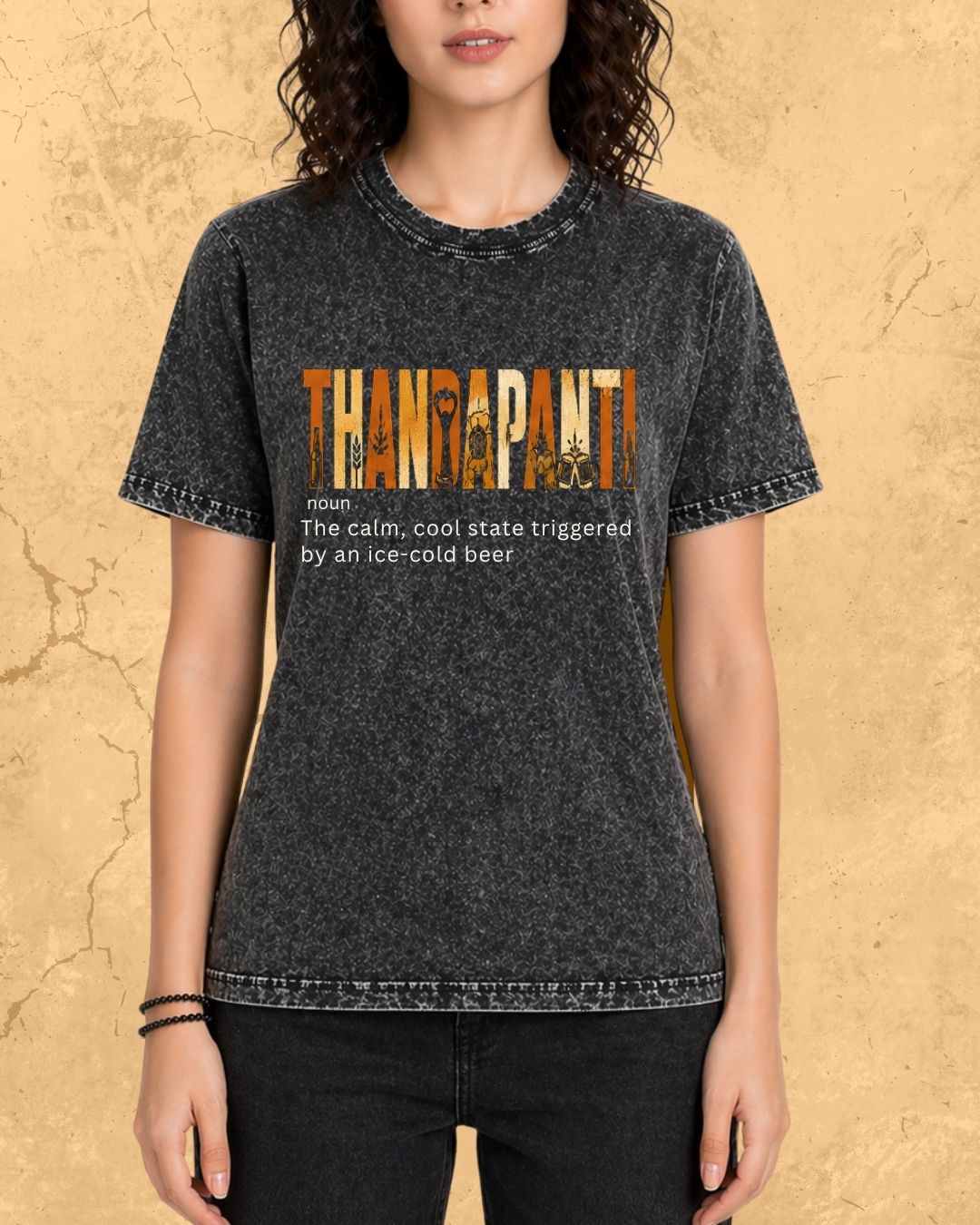 Hinglish Beer Dictionary Cotton Tshirt