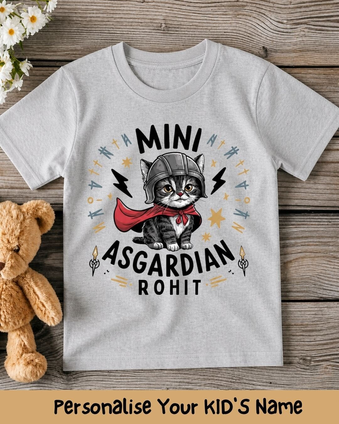 Playful Custom Kid Cotton Tshirt