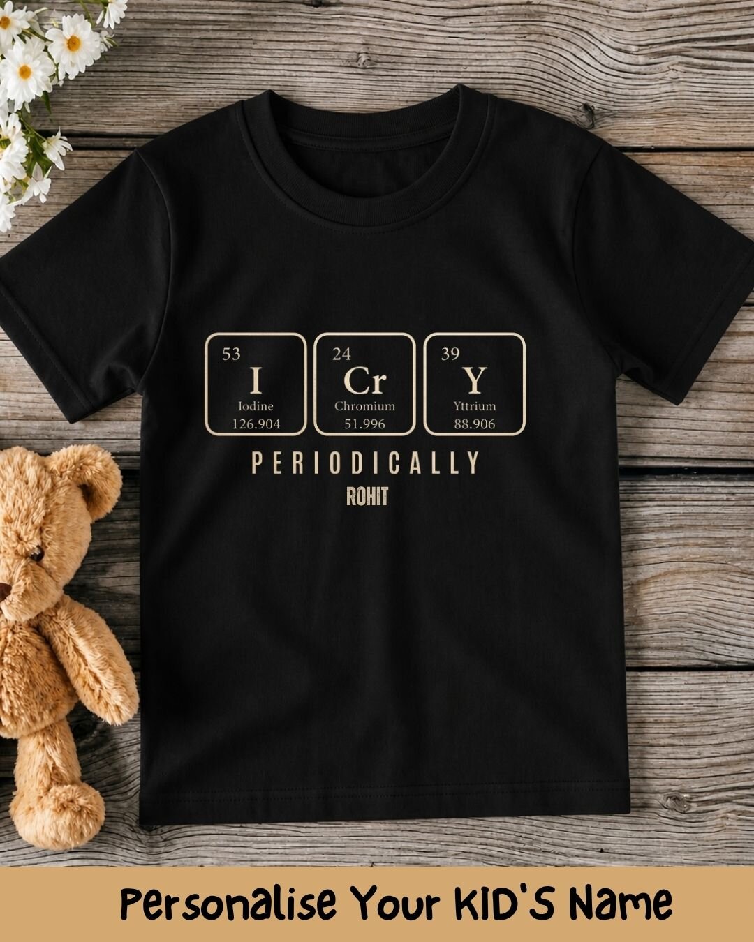 Back To School Custom Kid Cotton Tee