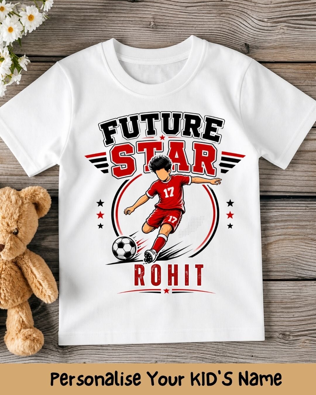 Future Sport Star Custom Kid Cotton Tee