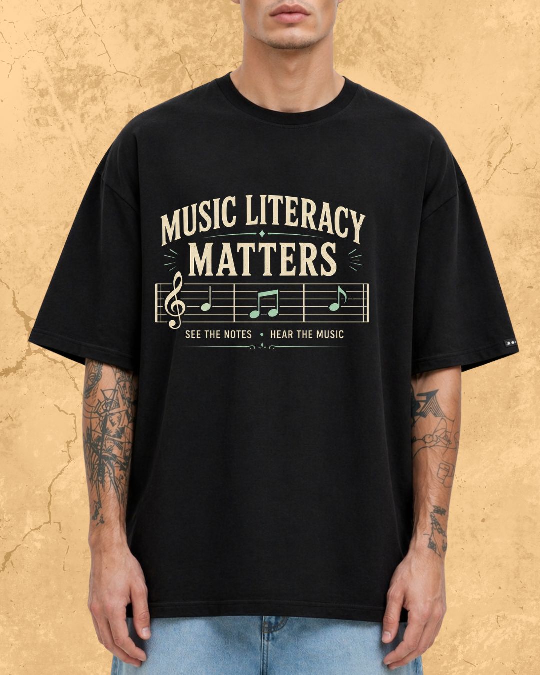 Music Literacy Matters Cotton T-Shirt