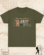 WanderScape Travel Cotton Tshirt
