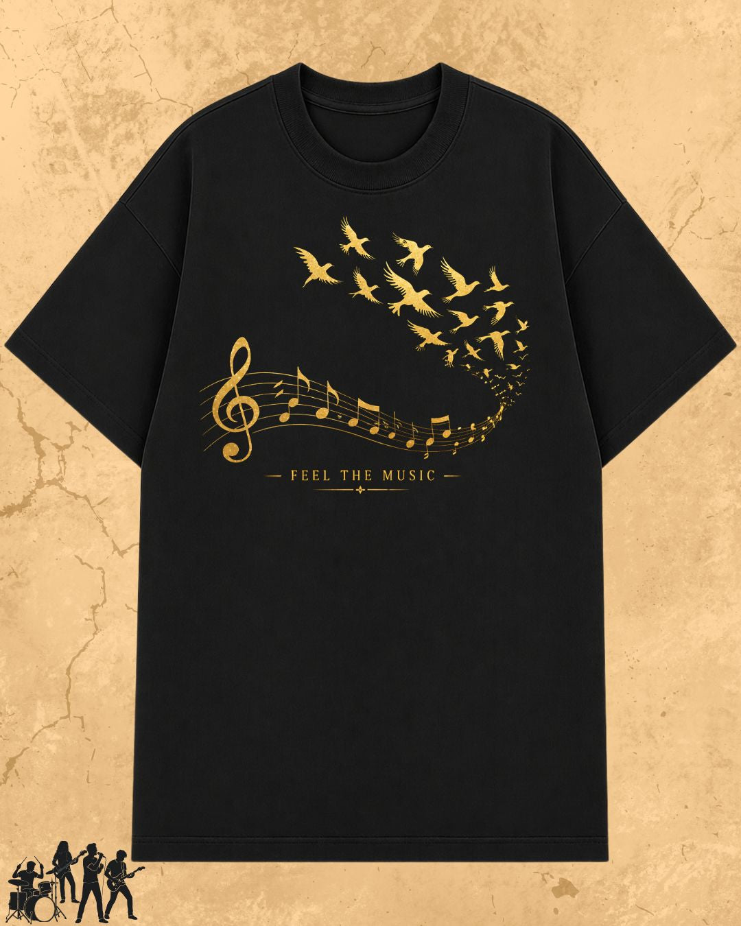 Music Freedom Cotton Tshirt