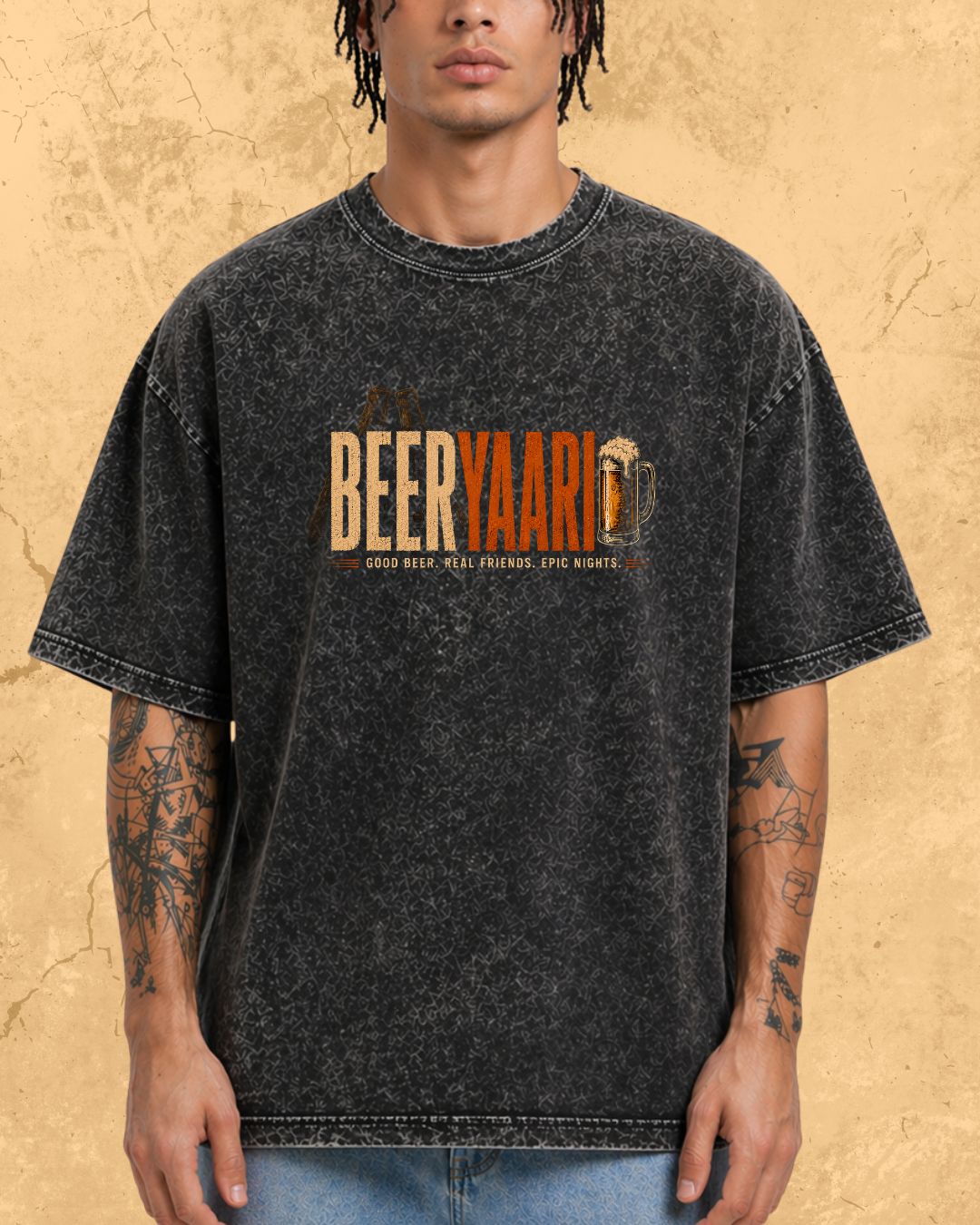 Beer Vibes Cotton Tshirt
