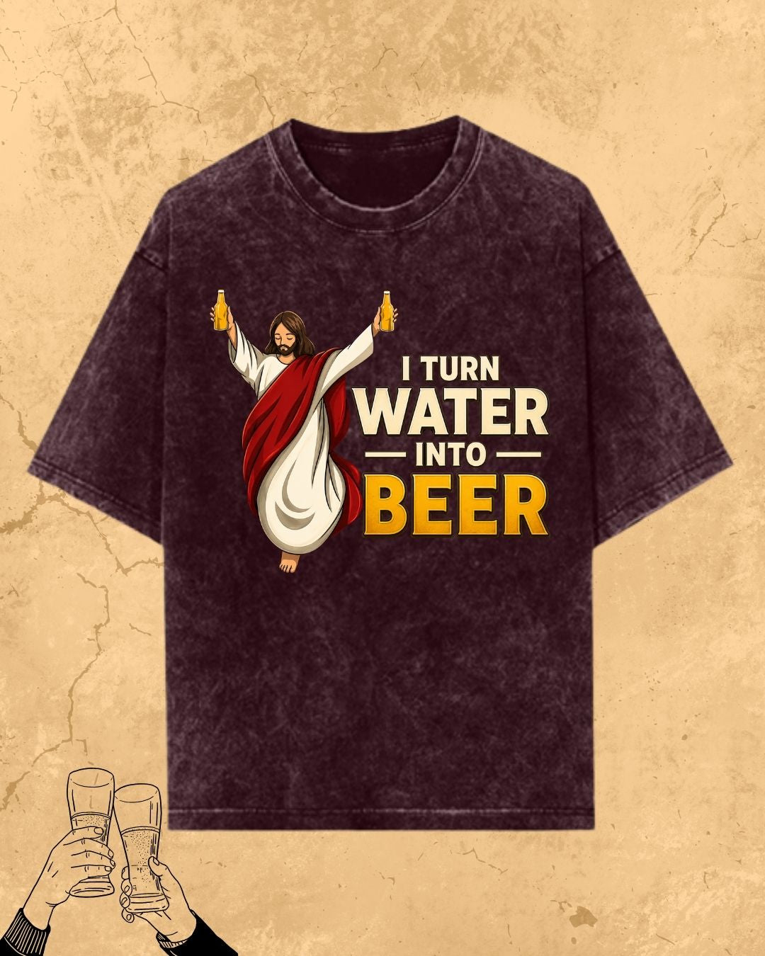 Mythic Beer Warrior Cotton T-Shirt